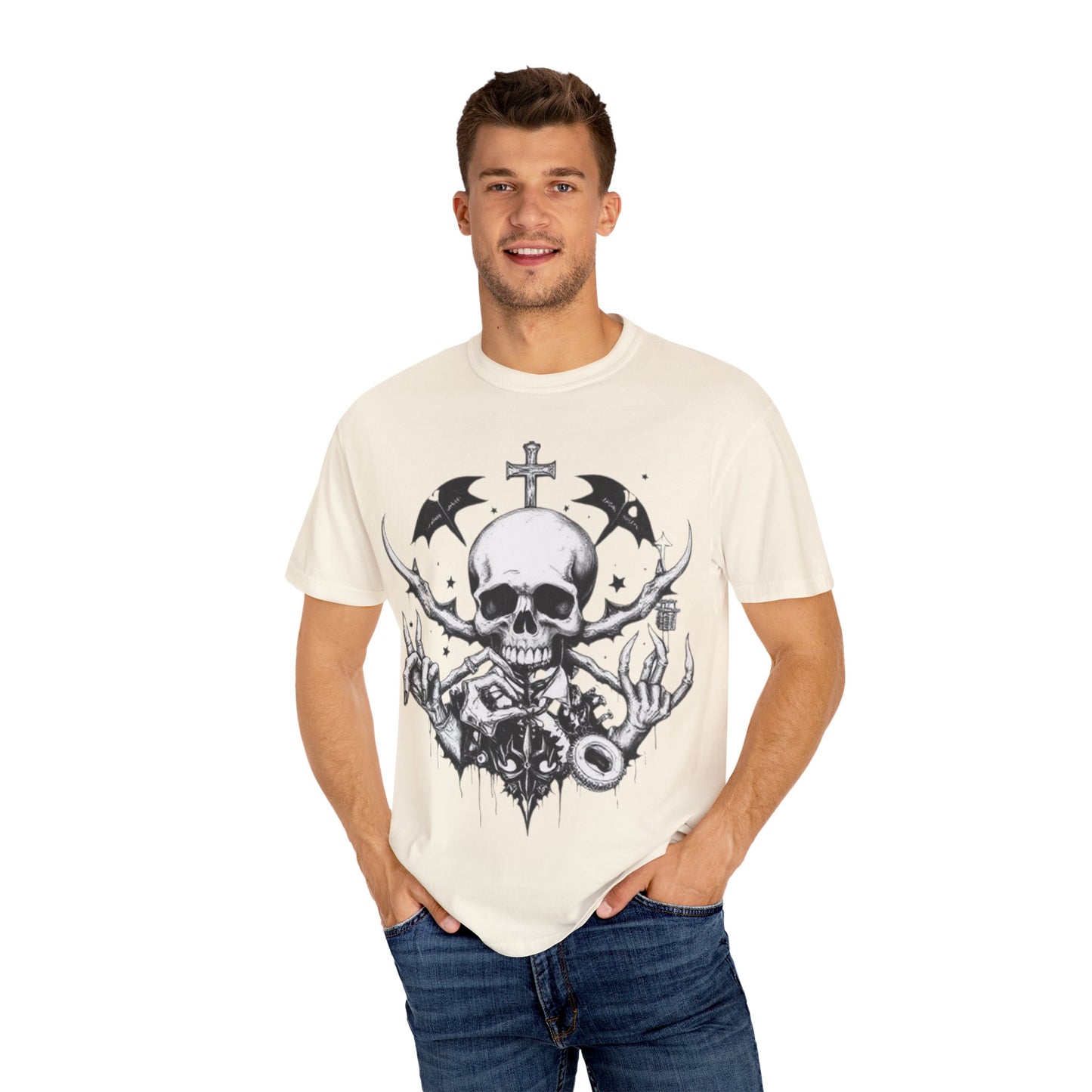 Alt Goth Skull Graphic Unisex T-Shirt - imperatrixies