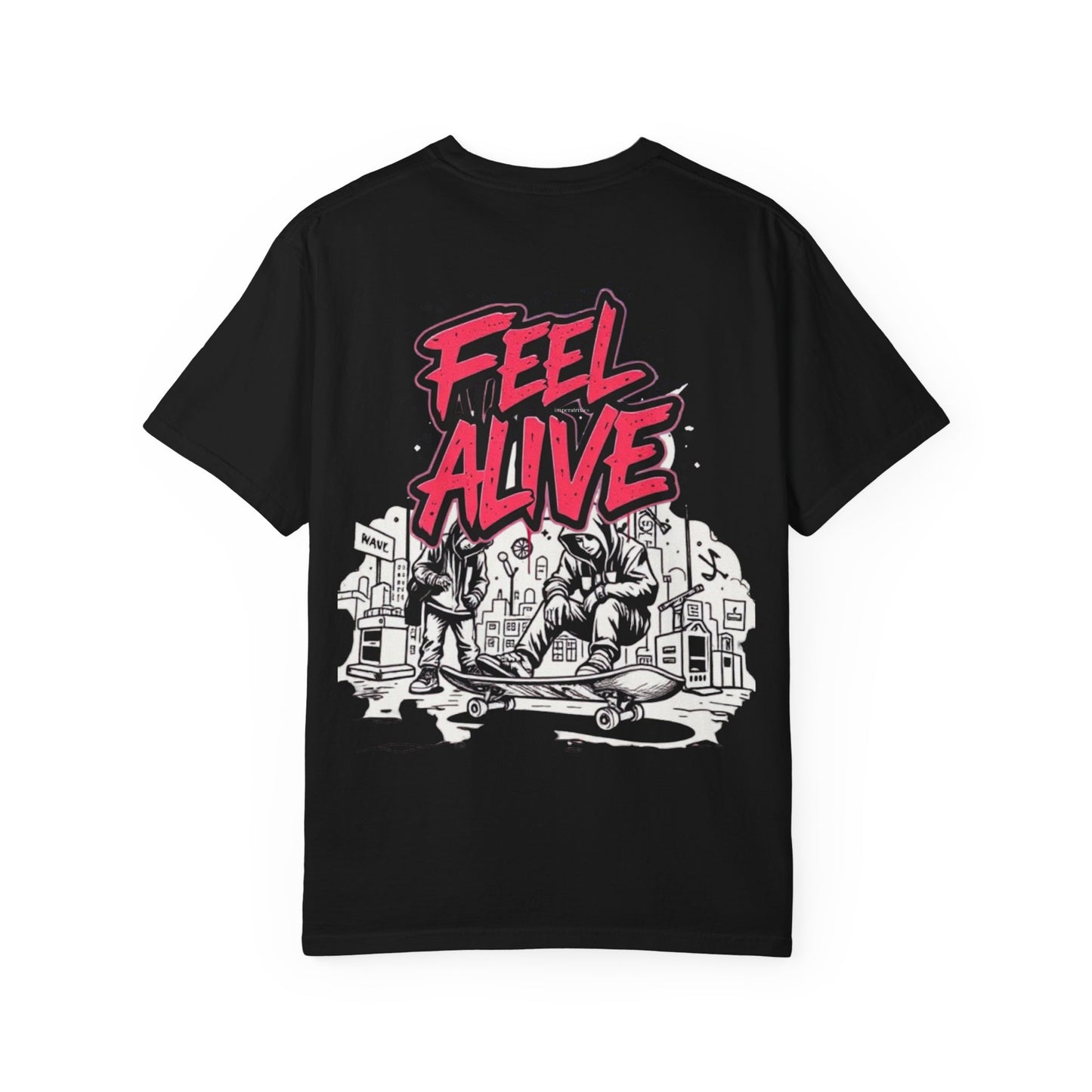 'ALIVE' Unisex Garment-Dyed T-shirt - 100% cotton - imperatrixies