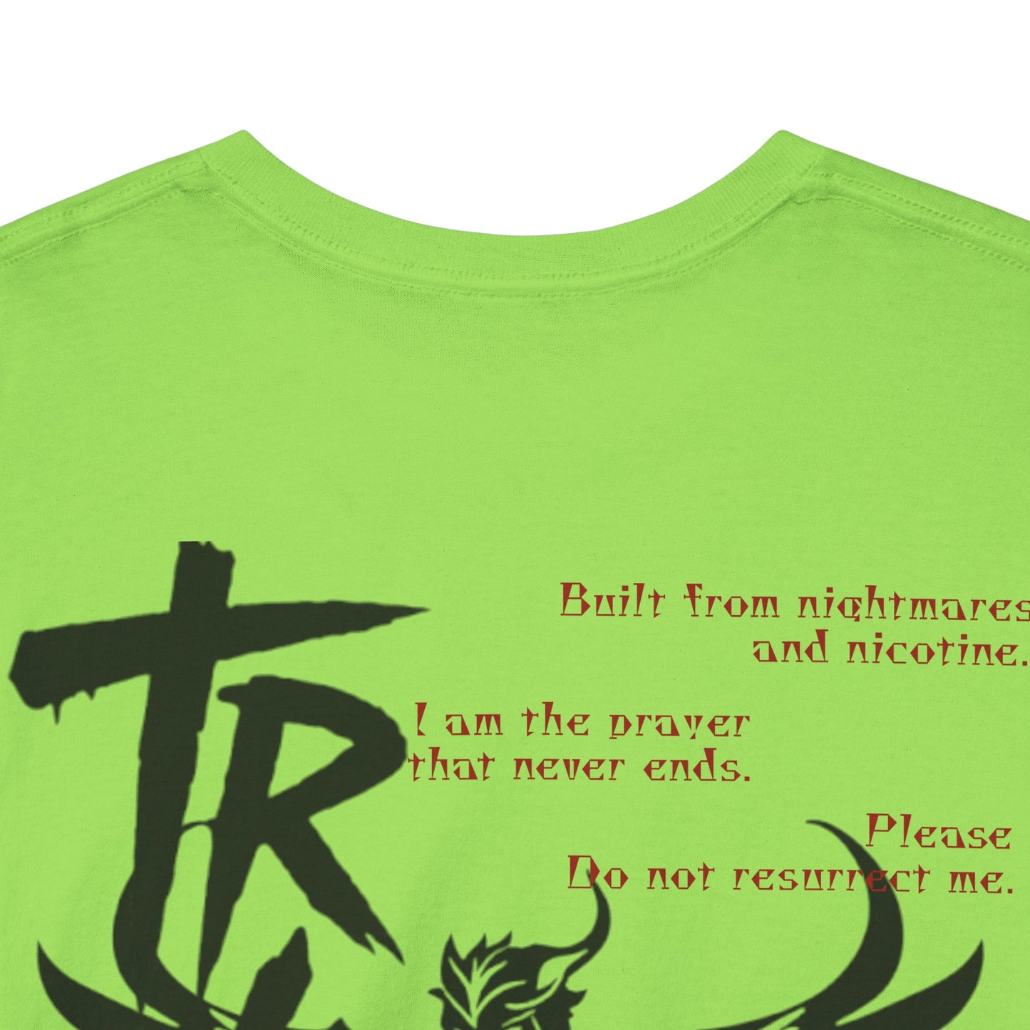 Trippy Mystical Skull Trip Unisex Tee Streetwear Alternative - 100% Cotton - Trixies
