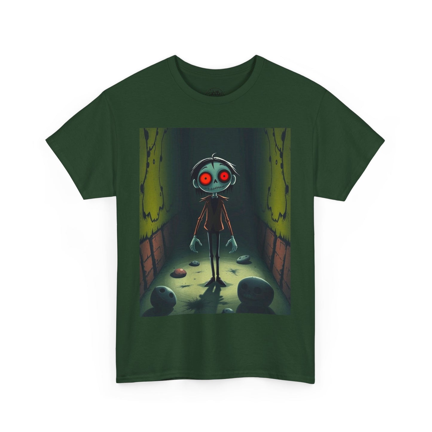 HELL Unisex Heavy Cotton Tee - Streetwear Alt Y2k T-shirt 100% Cotton - Trixies
