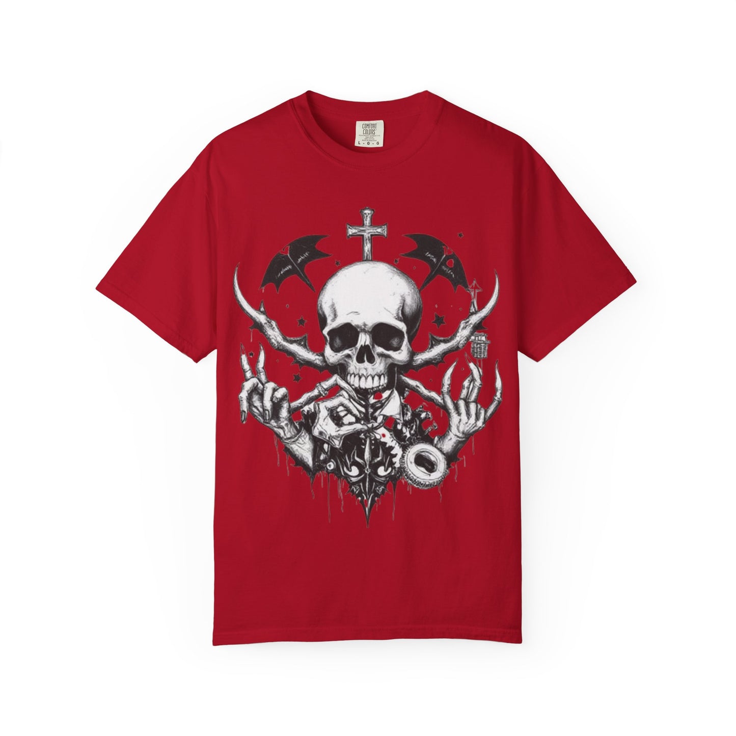 Alt Goth Skull Graphic Unisex T-Shirt - imperatrixies