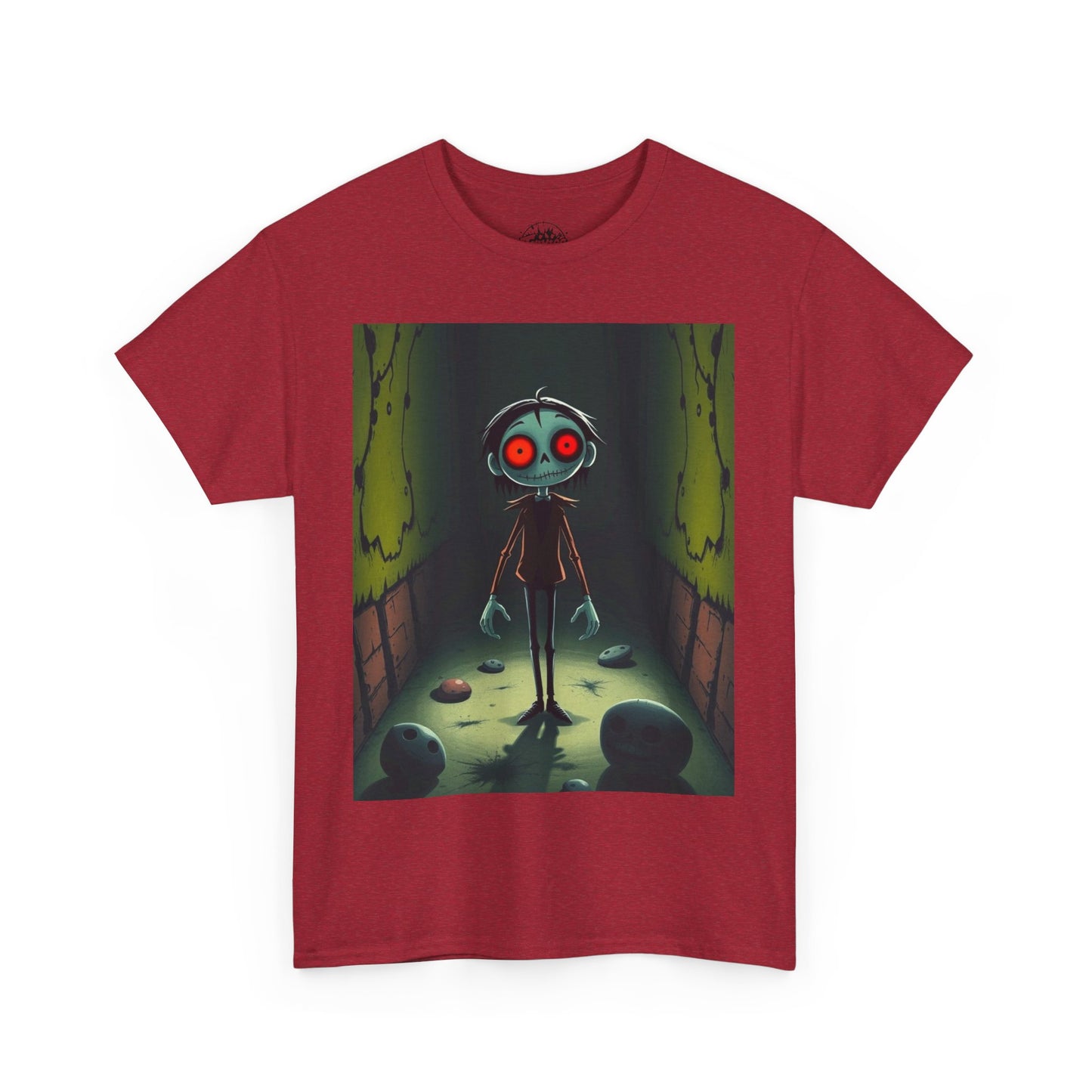 HELL Unisex Heavy Cotton Tee - Streetwear Alt Y2k T-shirt 100% Cotton - Trixies