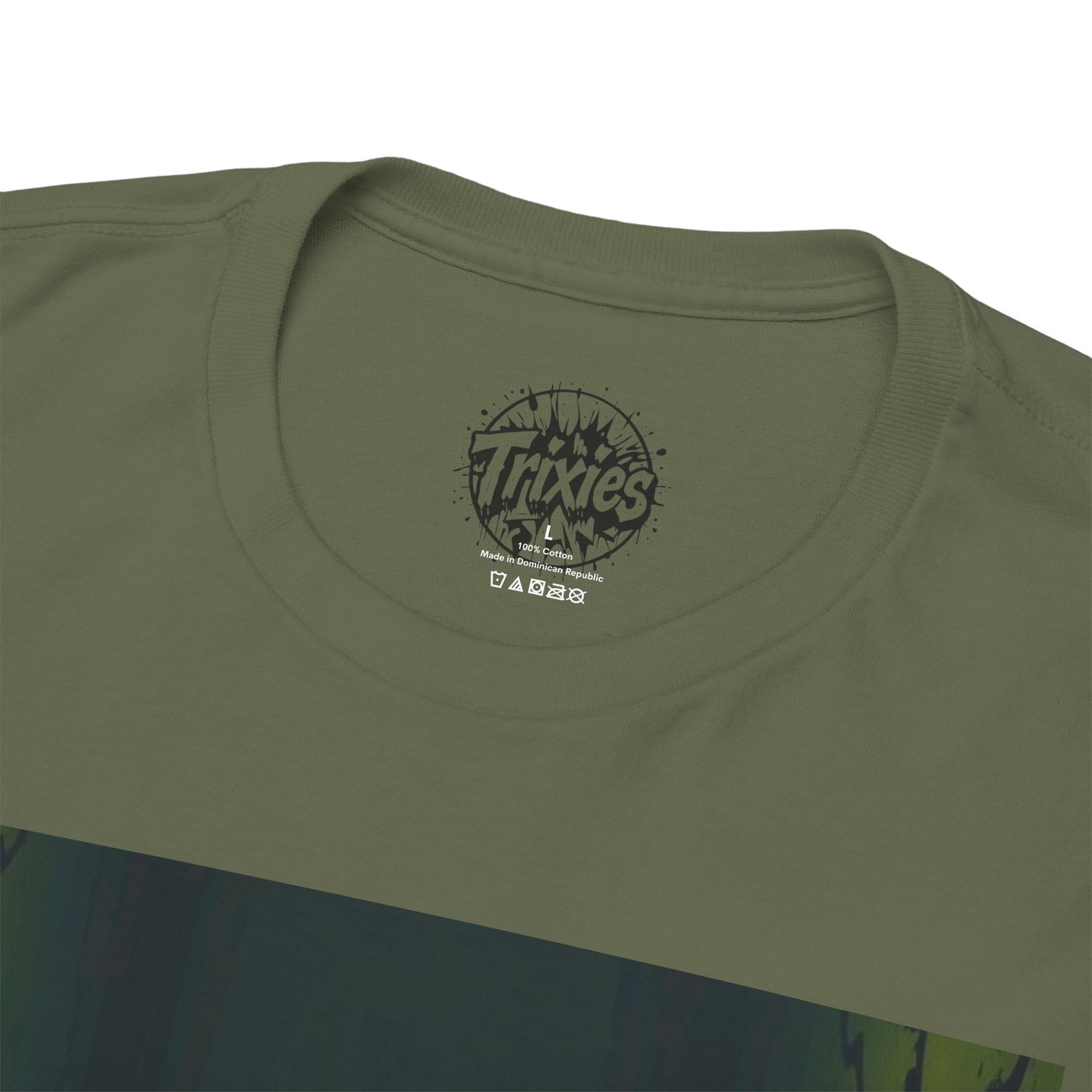 HELL Unisex Heavy Cotton Tee - Streetwear Alt Y2k T-shirt 100% Cotton - Trixies