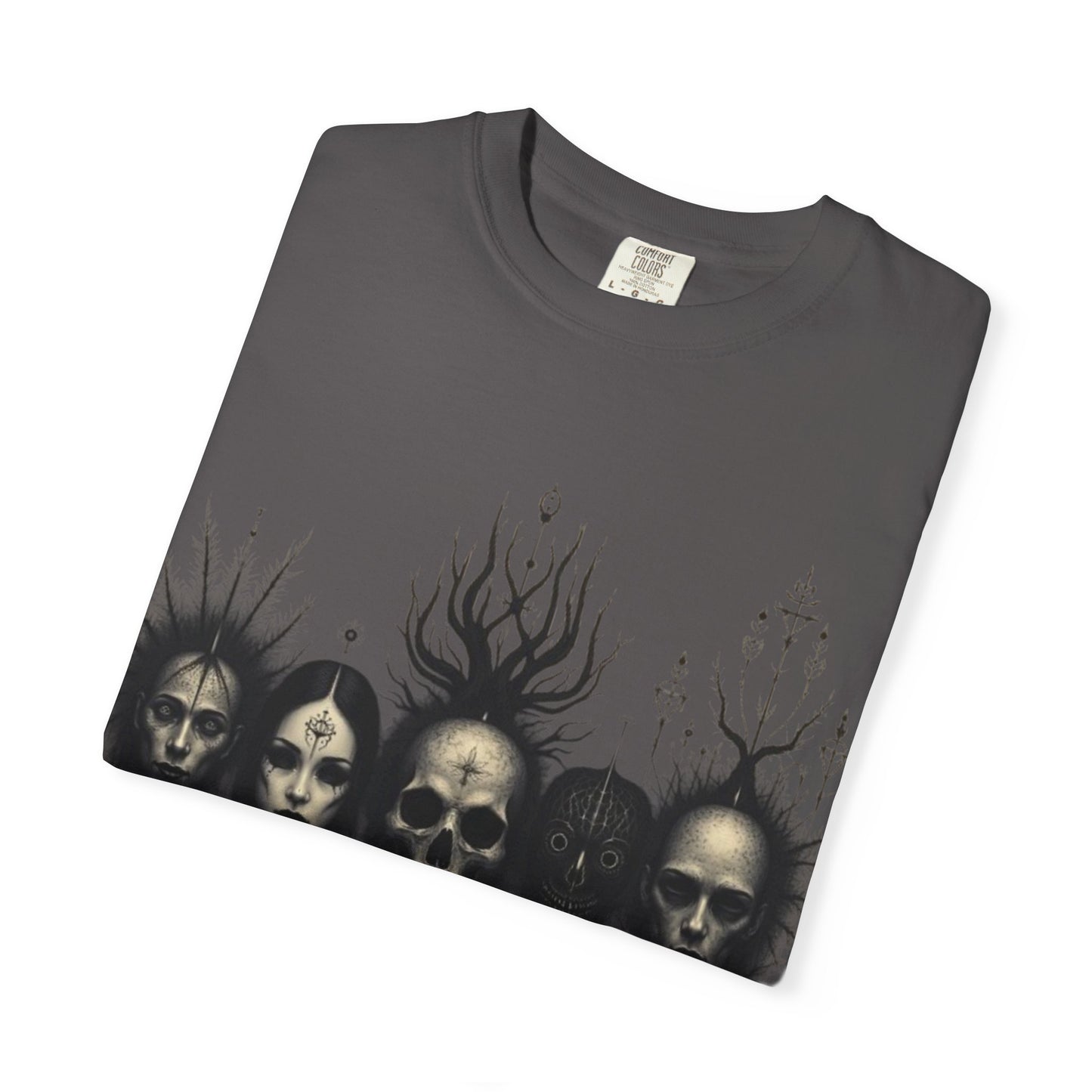 "Death Waits" T-shirt Goth Alt-Emo 100% Cotton - Imperatrixies