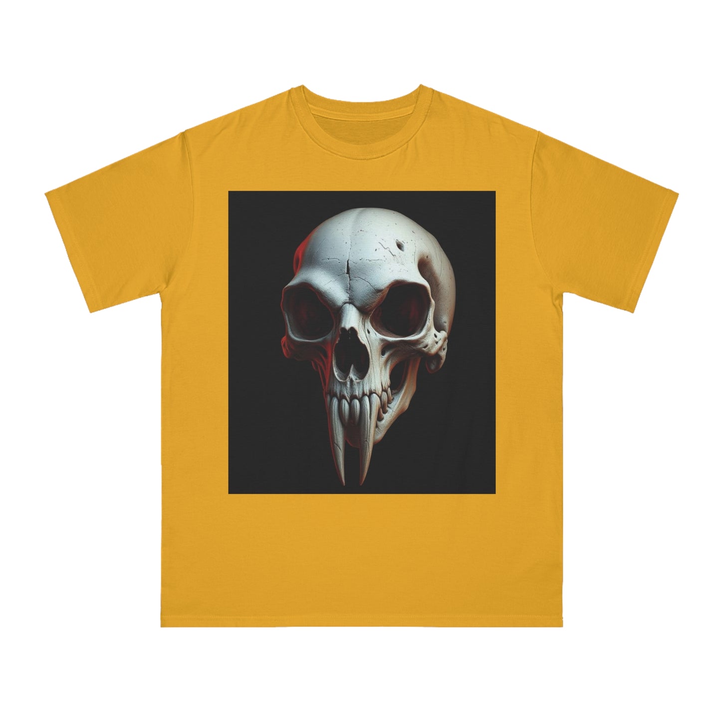 Skull Graphic Unisex T-Shirt, Goth Punk Rock Street Fashion Tee 100% Cotton - Trixies