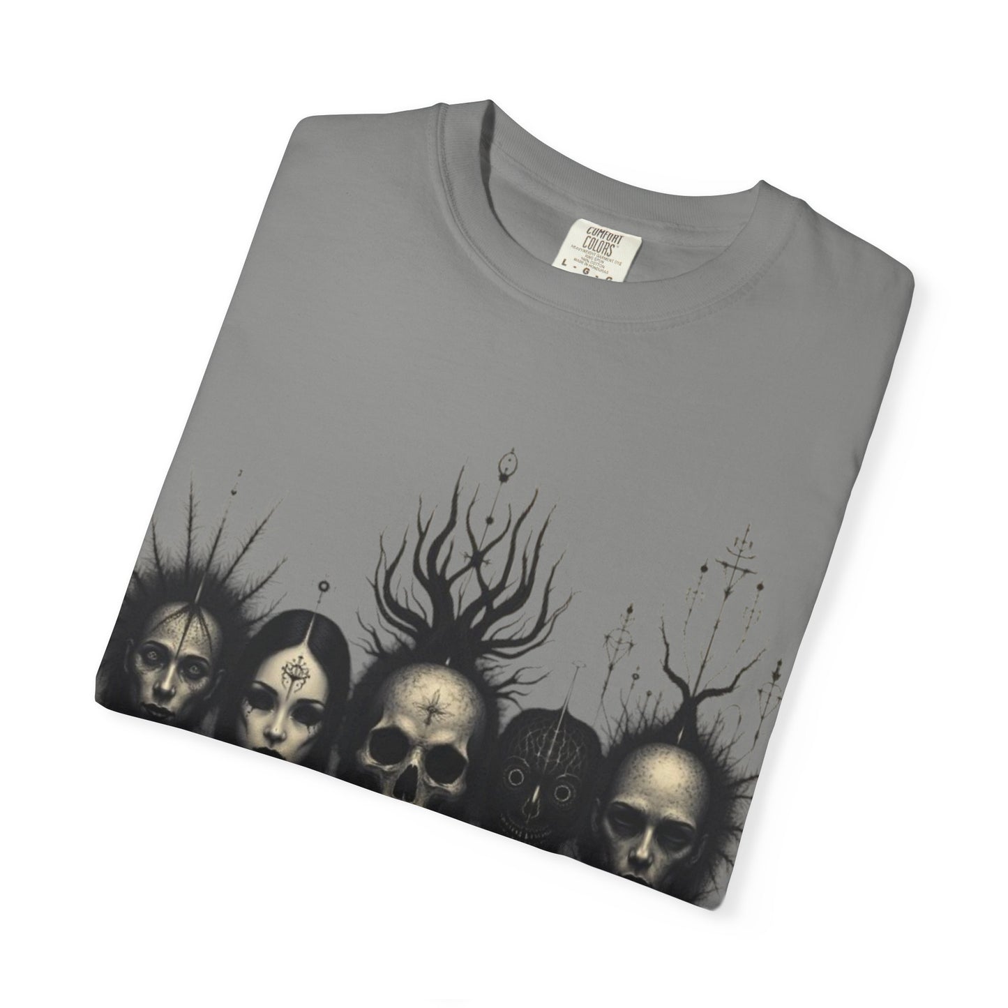"Death Waits" T-shirt Goth Alt-Emo 100% Cotton - Imperatrixies