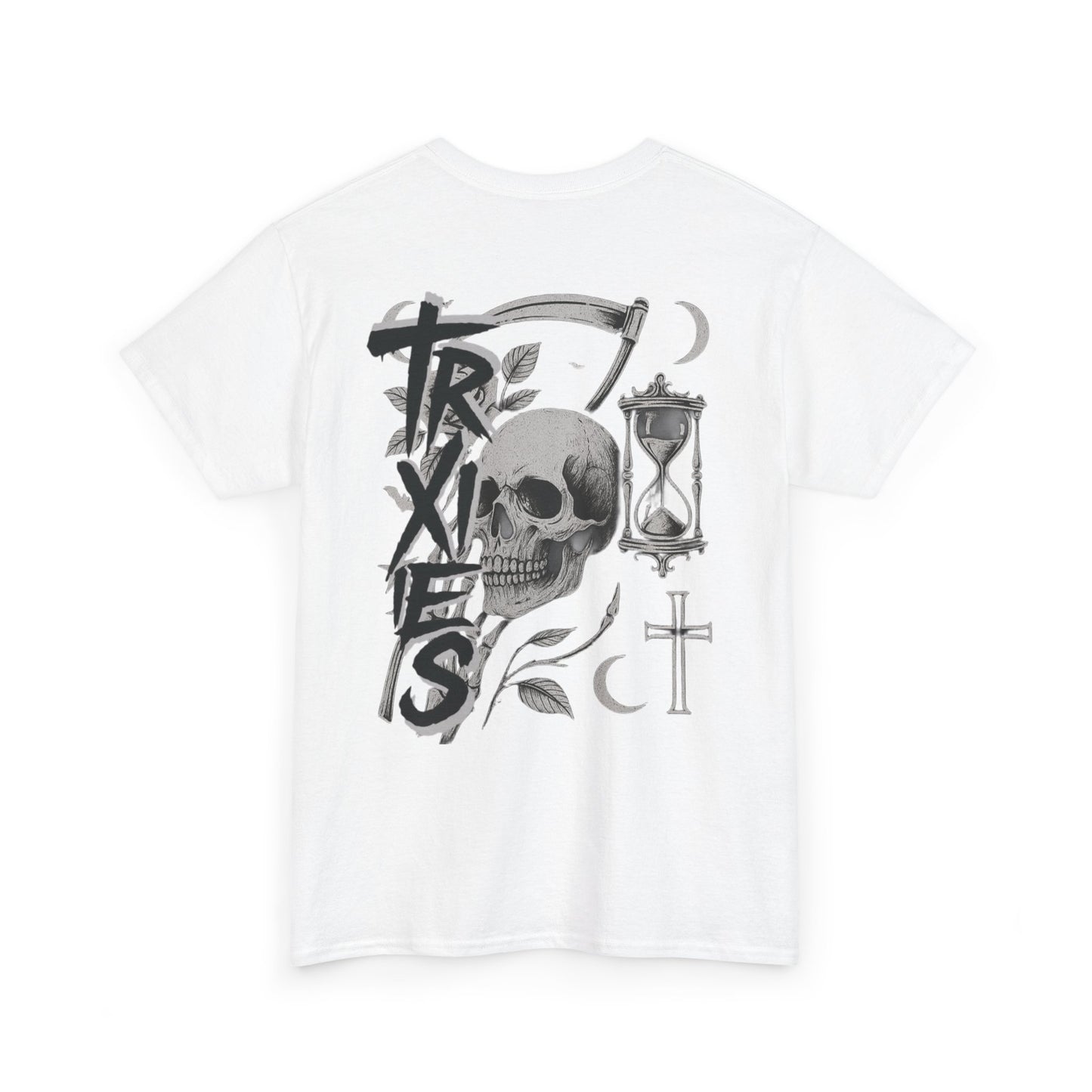 Alternative Goth Skull Tee, Unisex T-Shirt Streetwear 100% Cotton