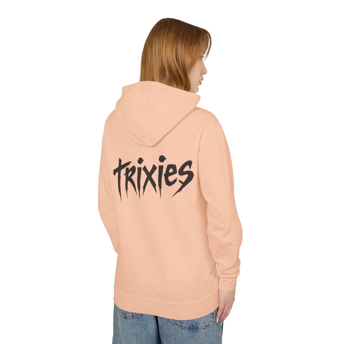 Urban Art Unisex Lightweight Hooded Sweatshirt - 'Trixies'