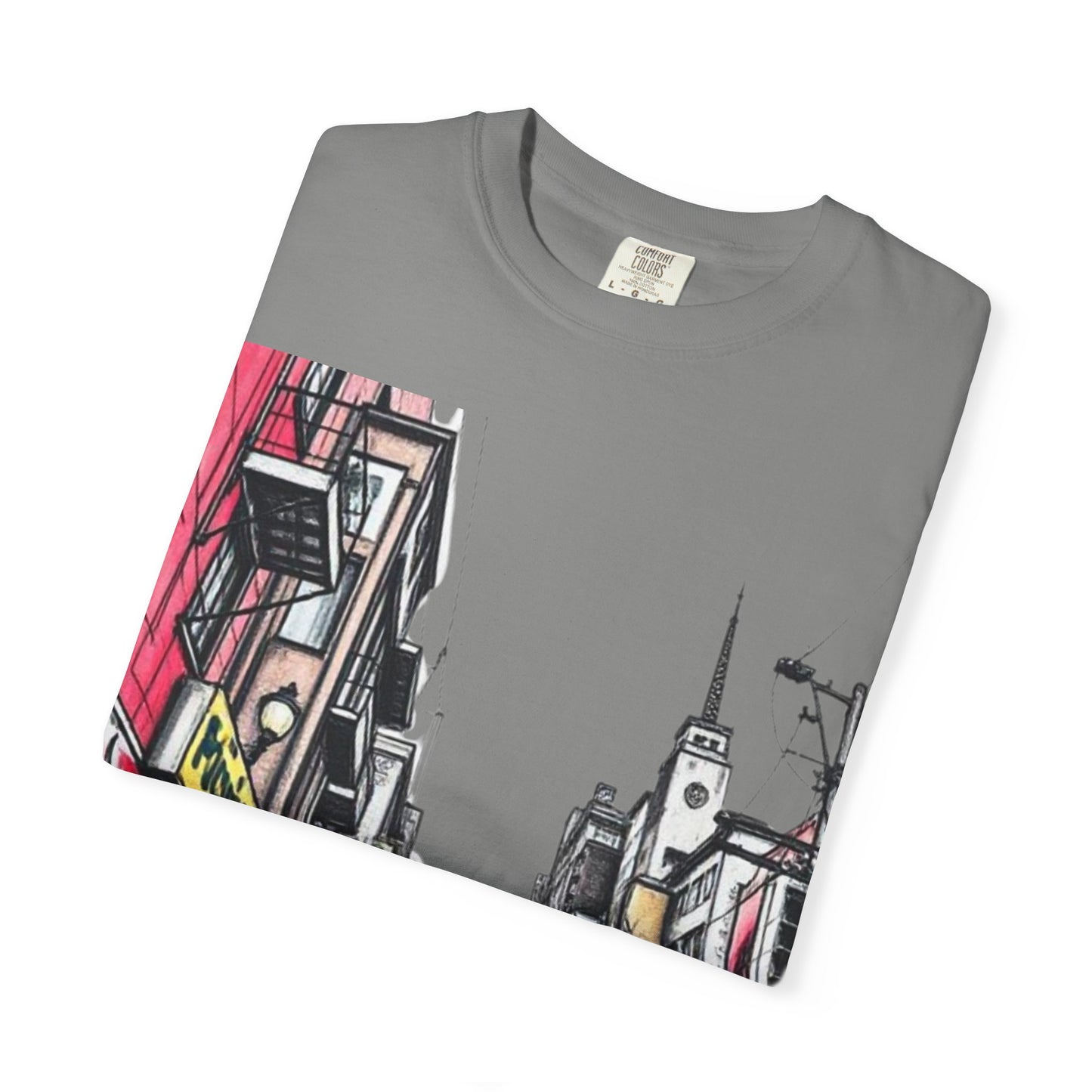 Urban Street Art Unisex Garment-Dyed T-Shirt - Perfect for Art Lovers & Casual Wear