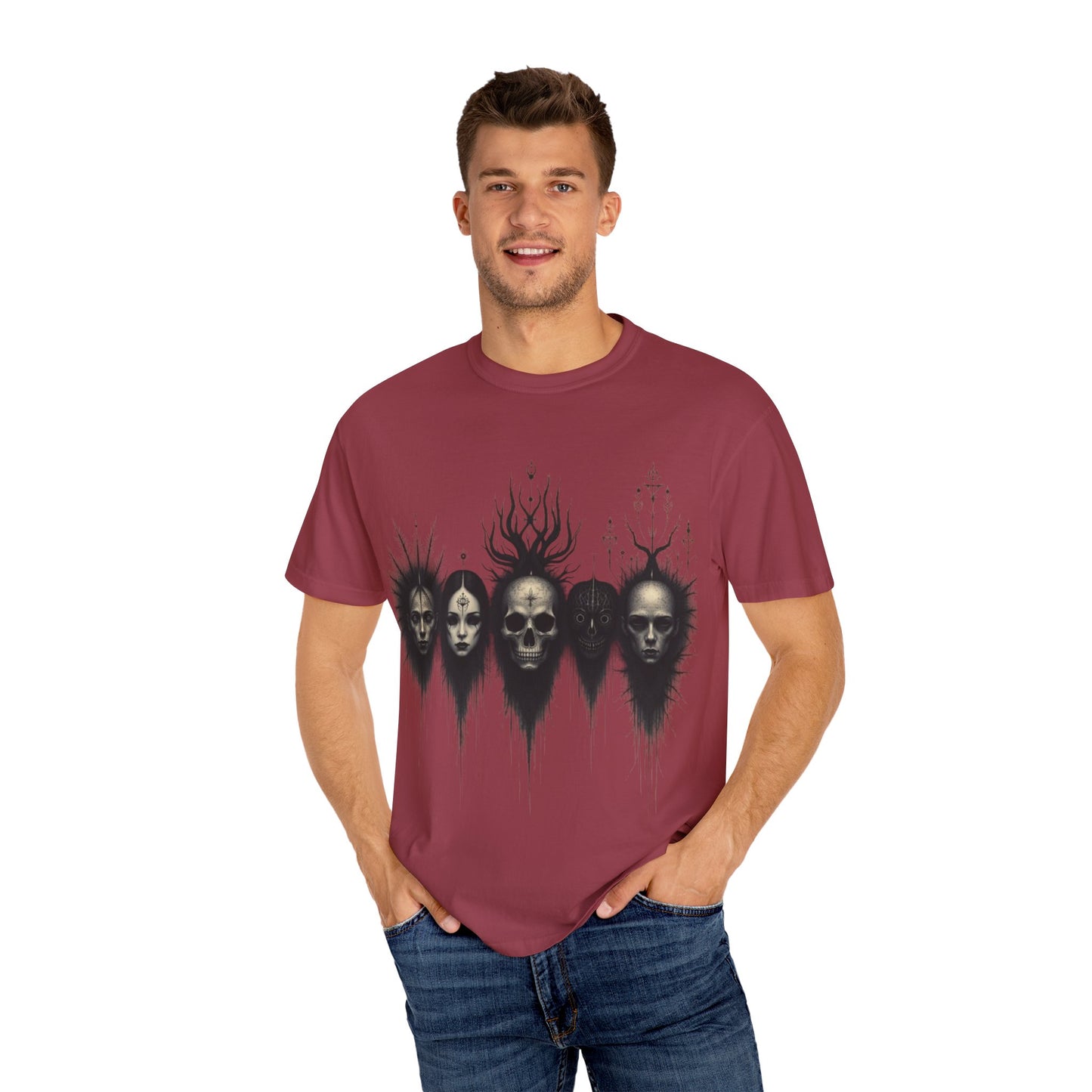 "Death Waits" T-shirt Goth Alt-Emo 100% Cotton - Imperatrixies