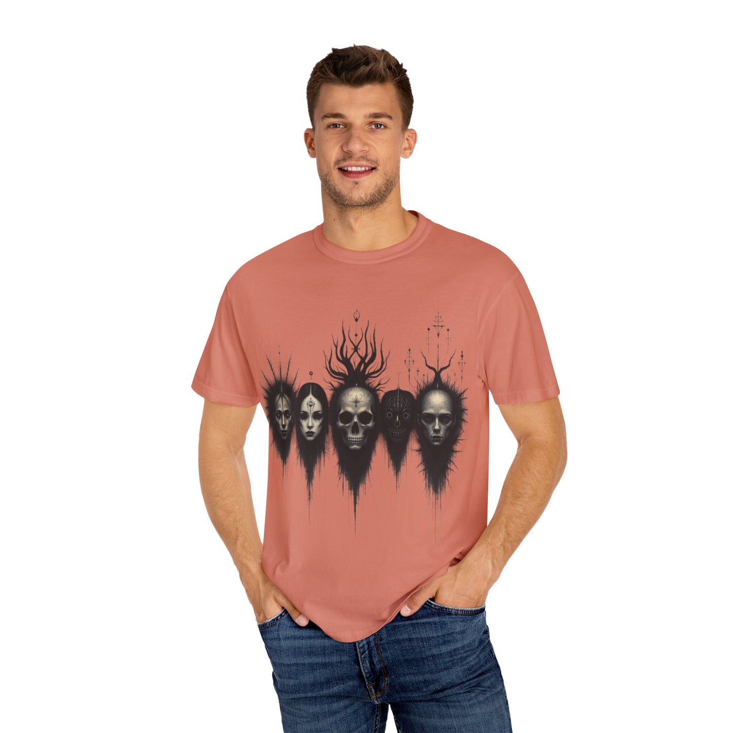 "Death Waits" T-shirt Goth Alt-Emo 100% Cotton - Imperatrixies