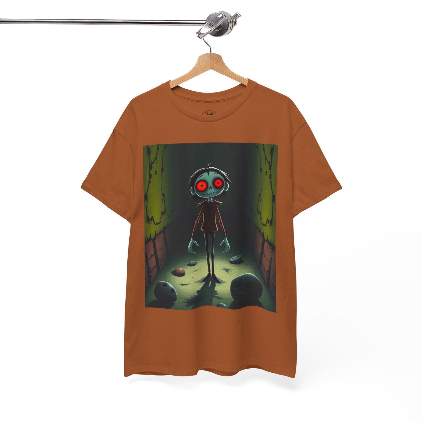 HELL Unisex Heavy Cotton Tee - Streetwear Alt Y2k T-shirt 100% Cotton - Trixies