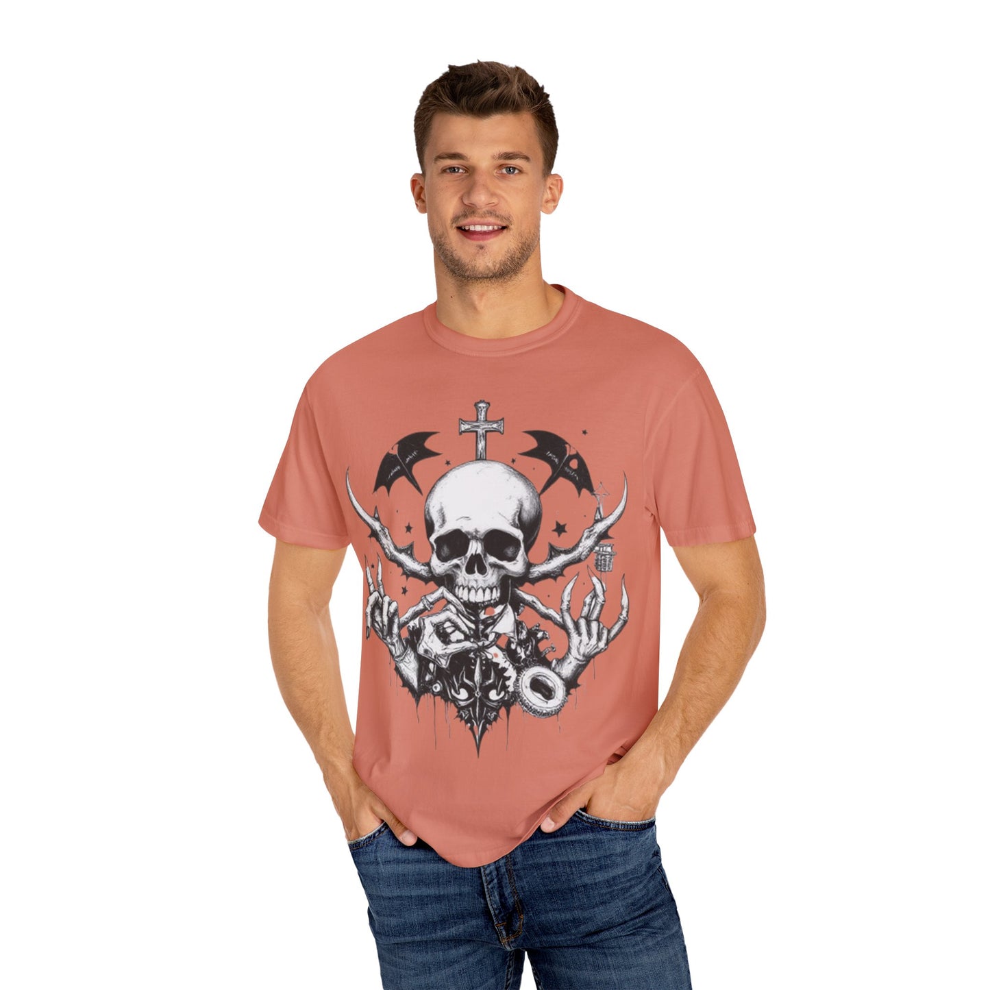 Alt Goth Skull Graphic Unisex T-Shirt - imperatrixies