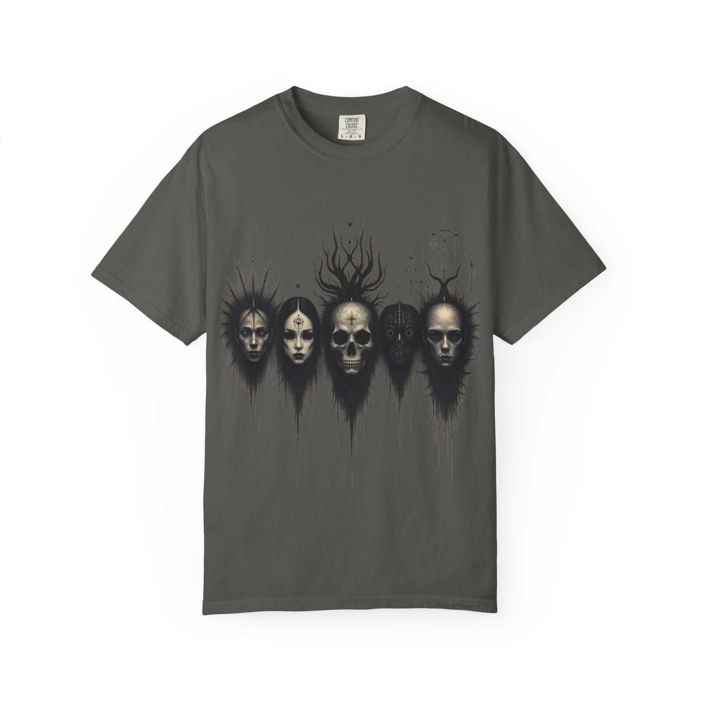 "Death Waits" T-shirt Goth Alt-Emo 100% Cotton - Imperatrixies