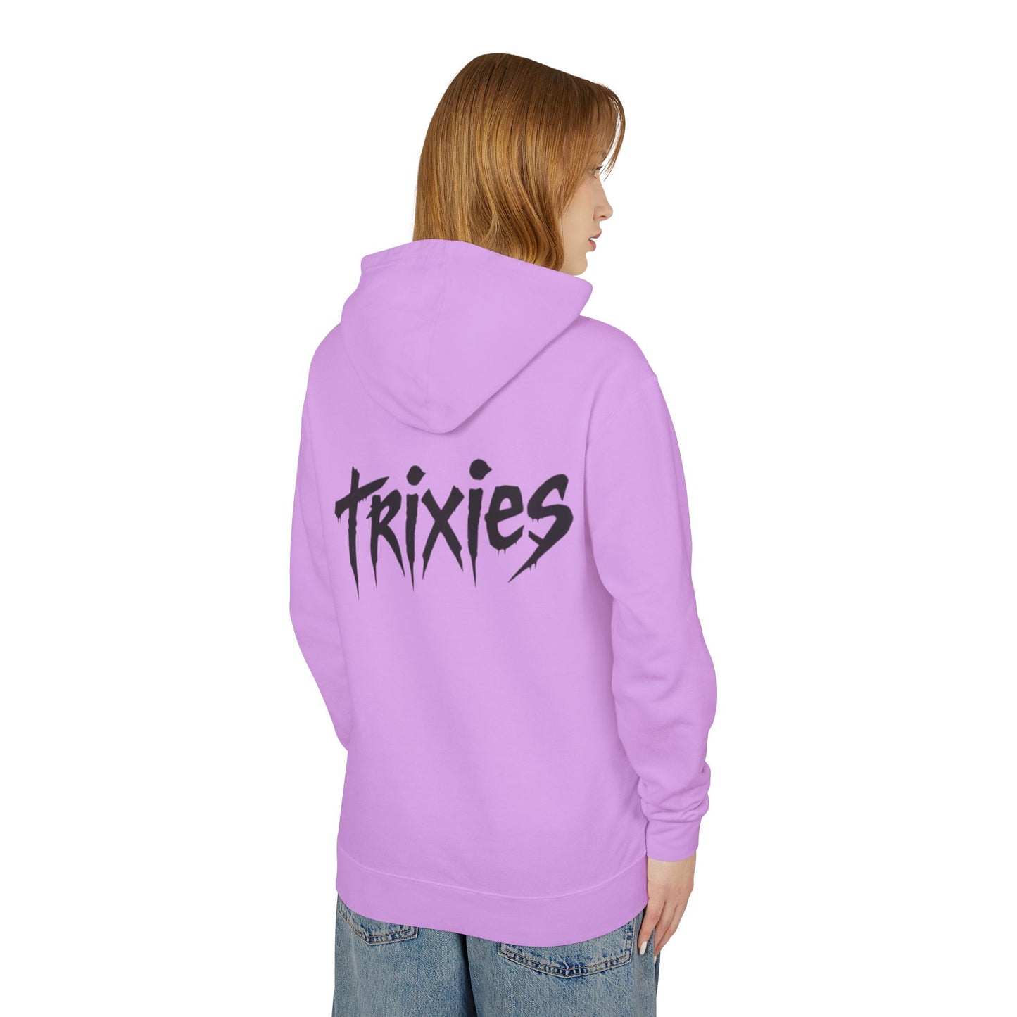 Urban Art Unisex Lightweight Hooded Sweatshirt - 'Trixies'