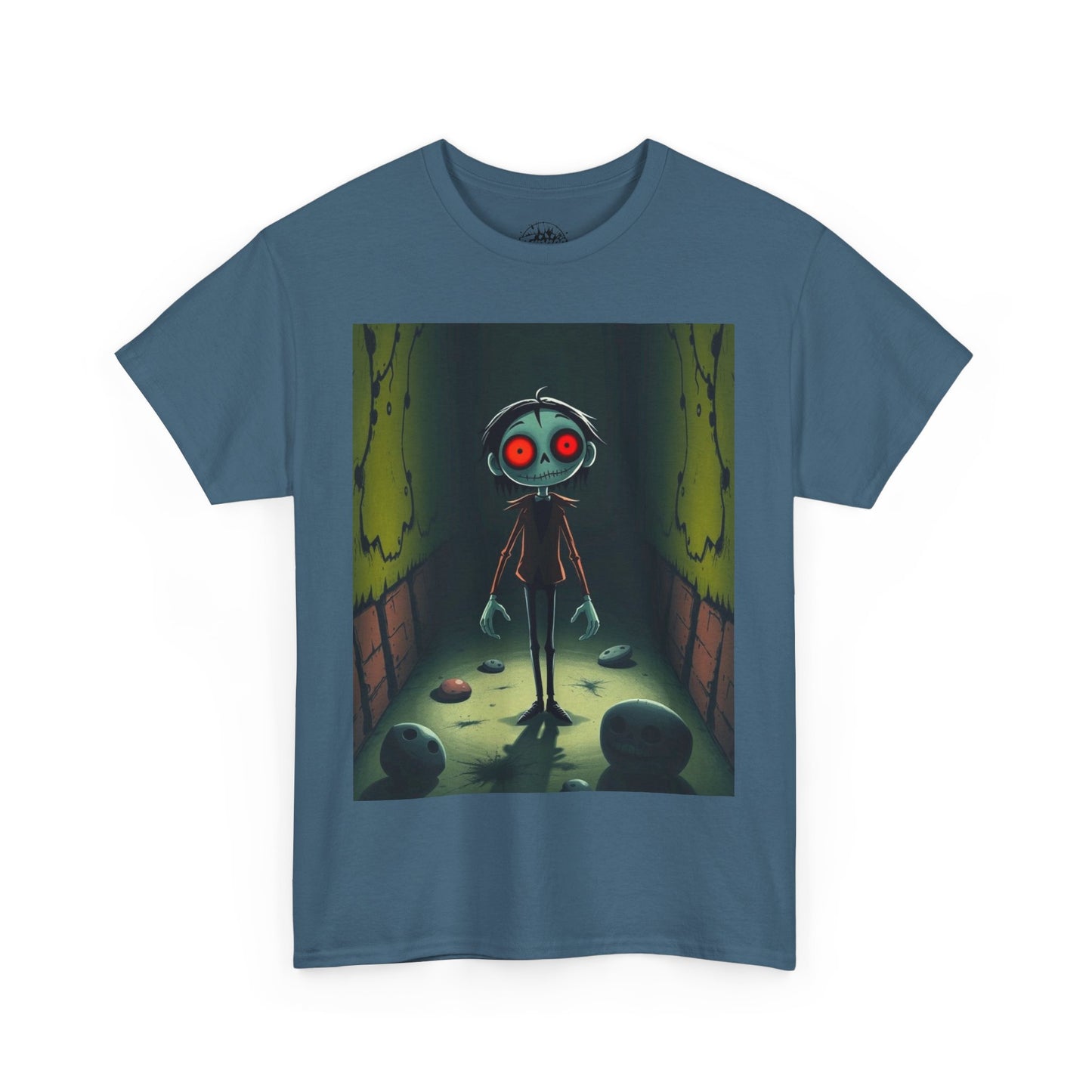 HELL Unisex Heavy Cotton Tee - Streetwear Alt Y2k T-shirt 100% Cotton - Trixies
