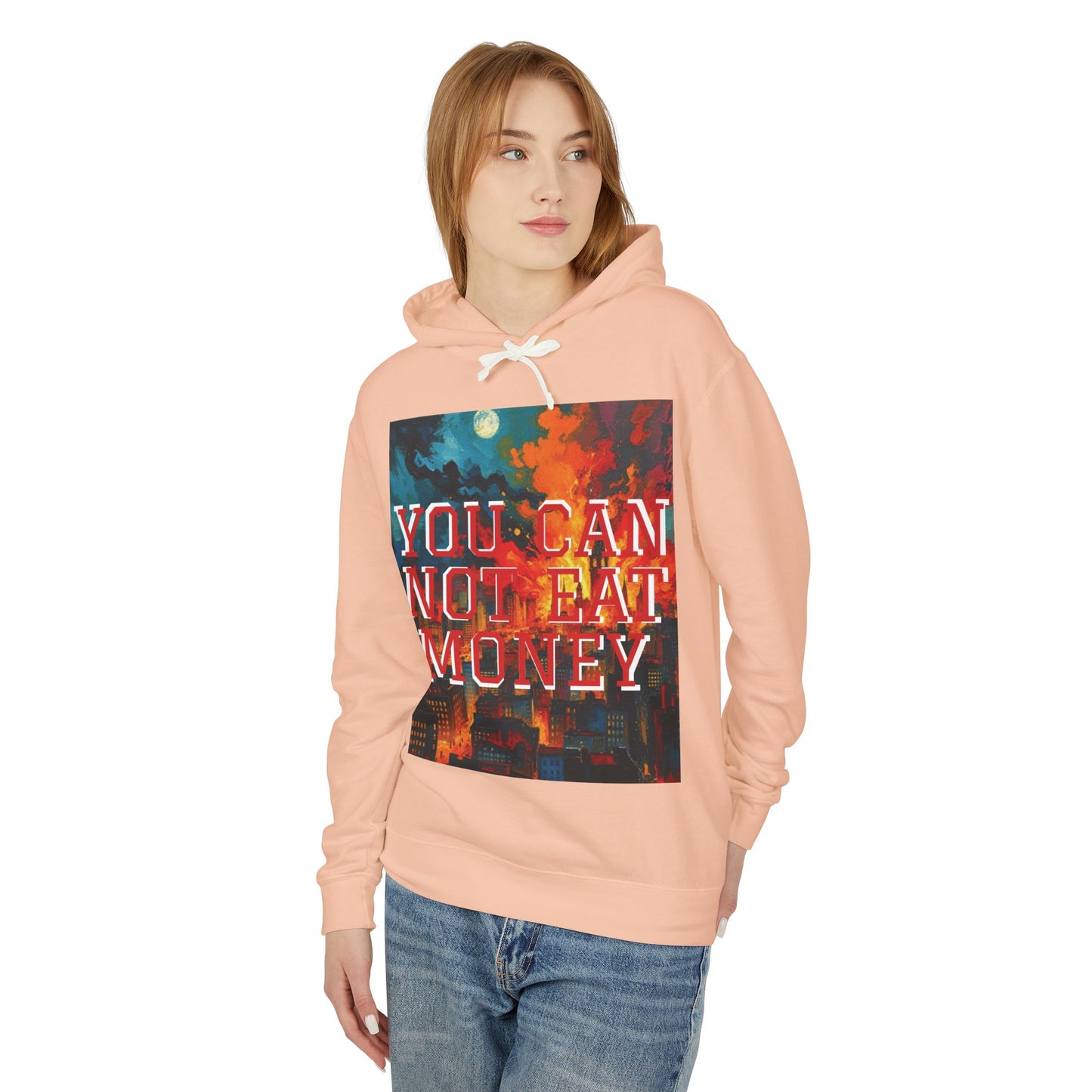 "You Can't Eat Money" Hoodie - Unisex 100% Cotton - imperatrixies