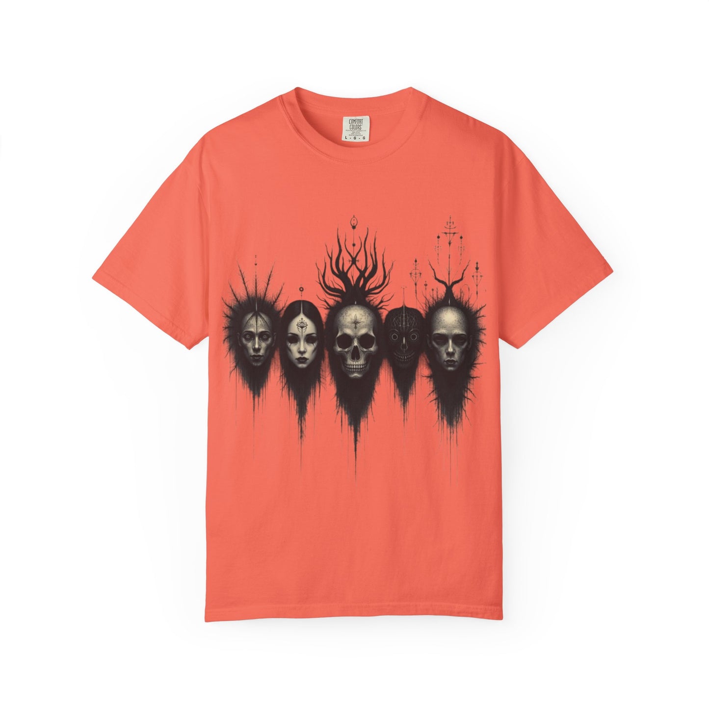 "Death Waits" T-shirt Goth Alt-Emo 100% Cotton - Imperatrixies