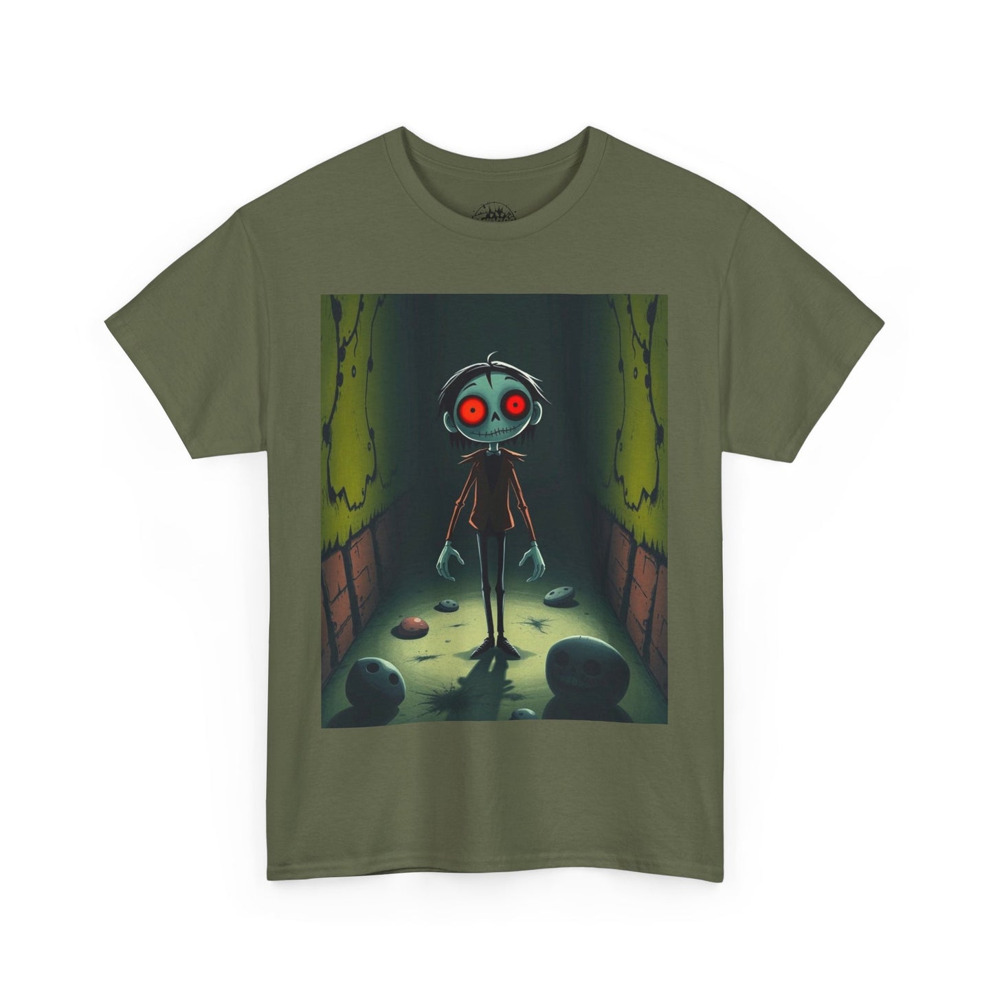 HELL Unisex Heavy Cotton Tee - Streetwear Alt Y2k T-shirt 100% Cotton - Trixies