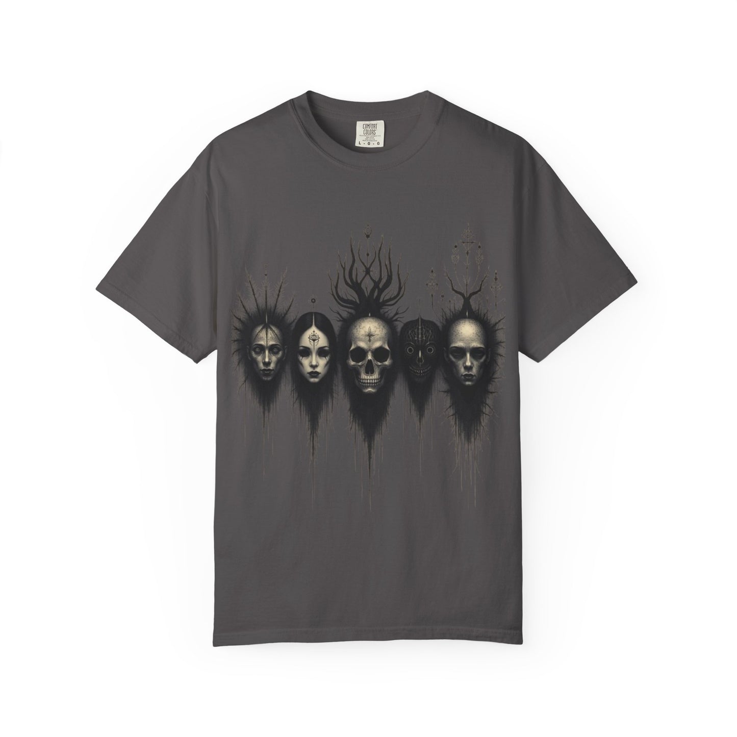 "Death Waits" T-shirt Goth Alt-Emo 100% Cotton - Imperatrixies