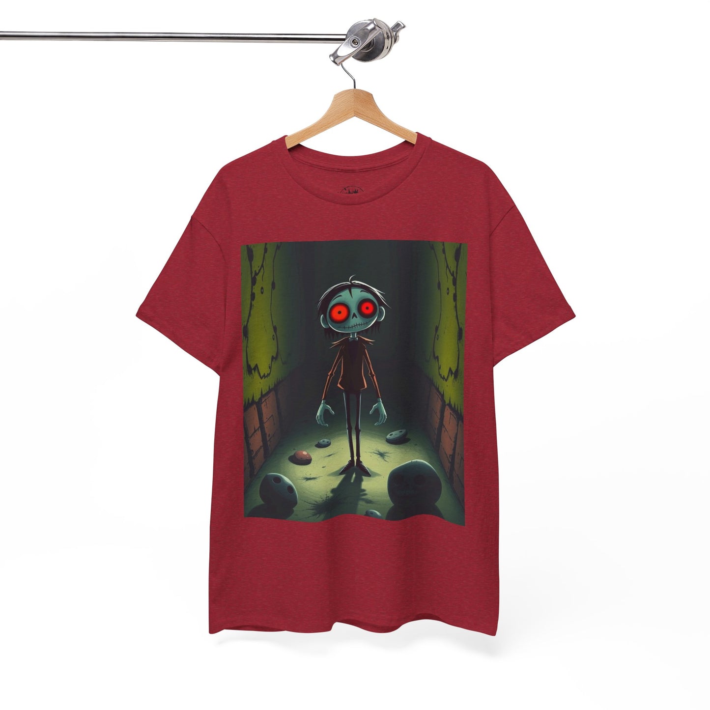 HELL Unisex Heavy Cotton Tee - Streetwear Alt Y2k T-shirt 100% Cotton - Trixies