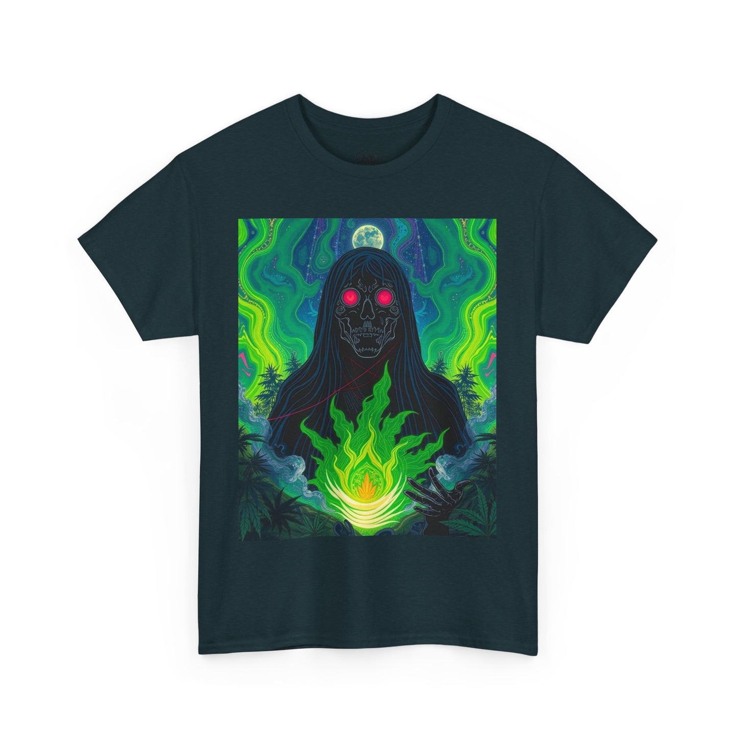 Trippy Mystical Skull Trip Unisex Tee Streetwear Alternative - 100% Cotton - Trixies