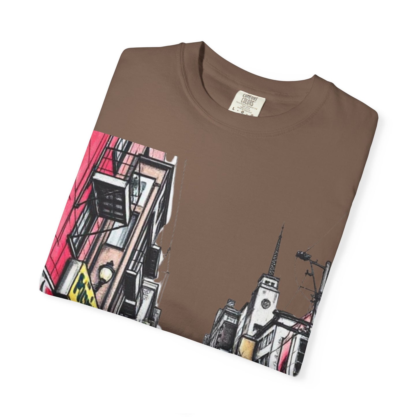 Urban Street Art Unisex Garment-Dyed T-Shirt - Perfect for Art Lovers & Casual Wear