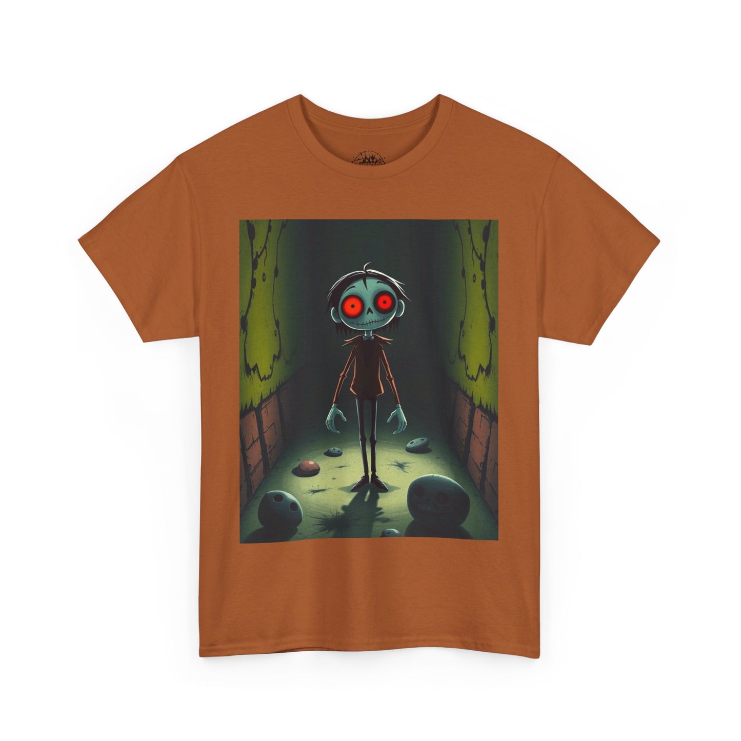 HELL Unisex Heavy Cotton Tee - Streetwear Alt Y2k T-shirt 100% Cotton - Trixies