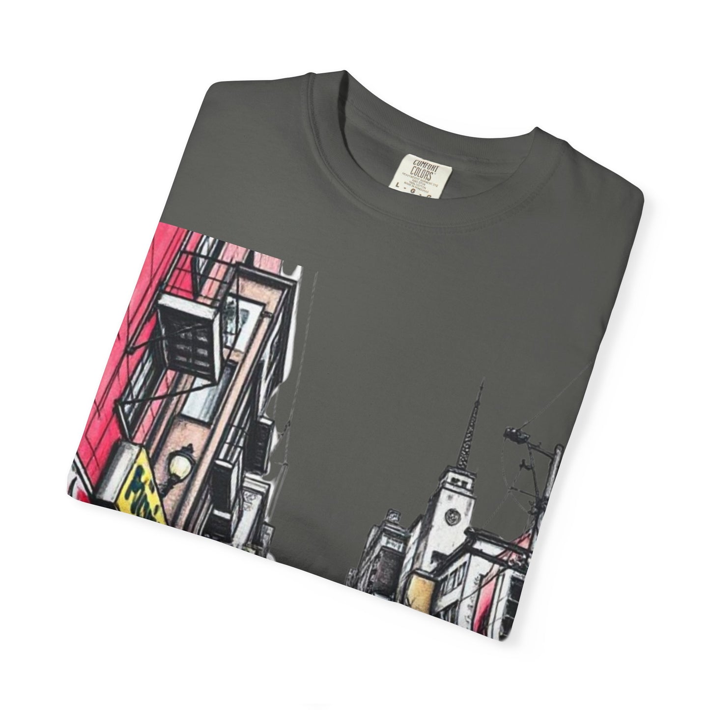 Urban Street Art Unisex Garment-Dyed T-Shirt - Perfect for Art Lovers & Casual Wear