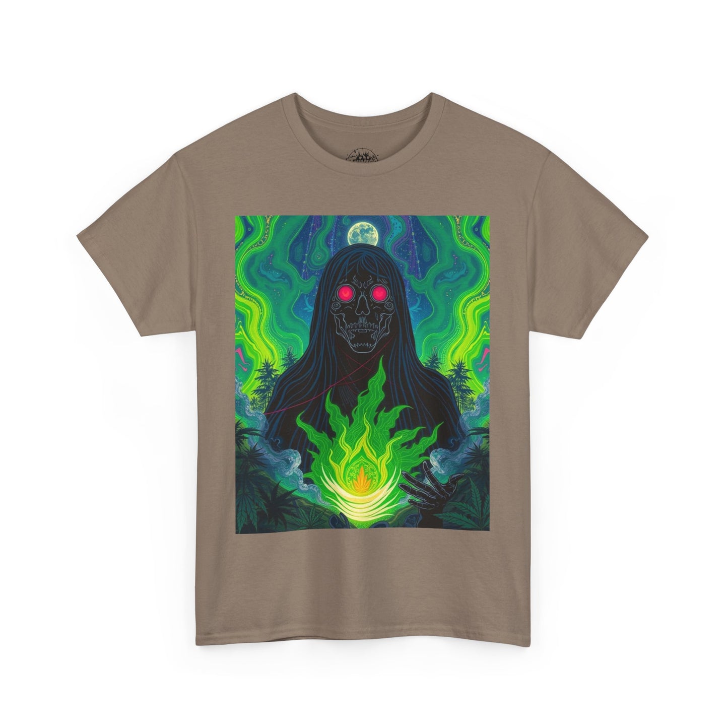 Trippy Mystical Skull Trip Unisex Tee Streetwear Alternative - 100% Cotton - Trixies