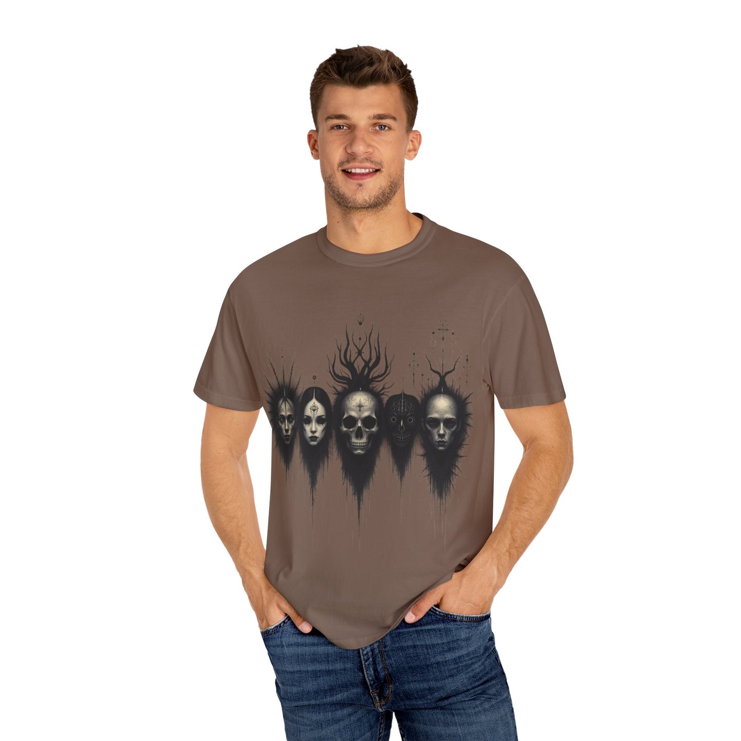 "Death Waits" T-shirt Goth Alt-Emo 100% Cotton - Imperatrixies
