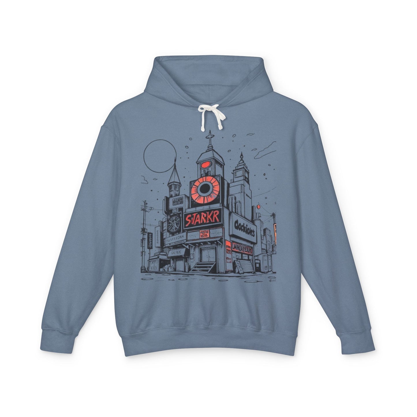 Urban Art Unisex Lightweight Hooded Sweatshirt - 'Trixies'