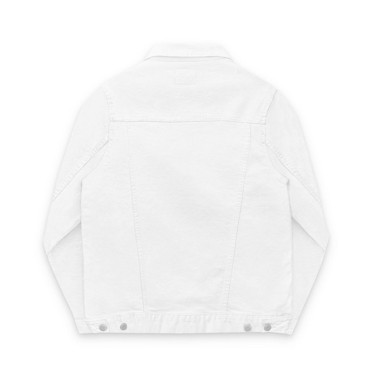 Grayish Custom Embroidered Unisex Denim Jacket - Trixies