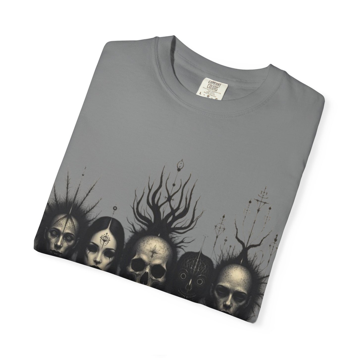 "Death Waits" T-shirt Goth Alt-Emo 100% Cotton - Imperatrixies