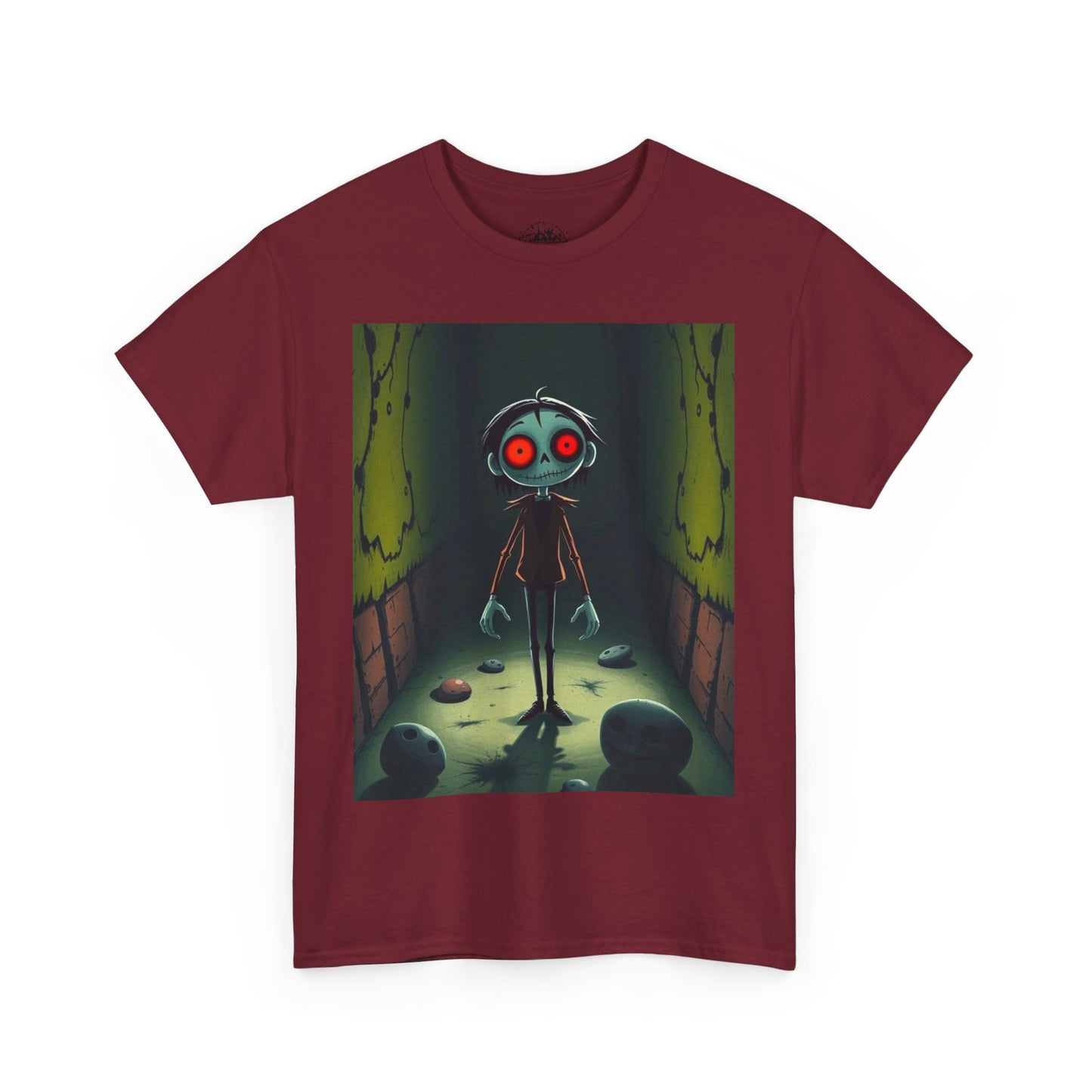 HELL Unisex Heavy Cotton Tee - Streetwear Alt Y2k T-shirt 100% Cotton - Trixies