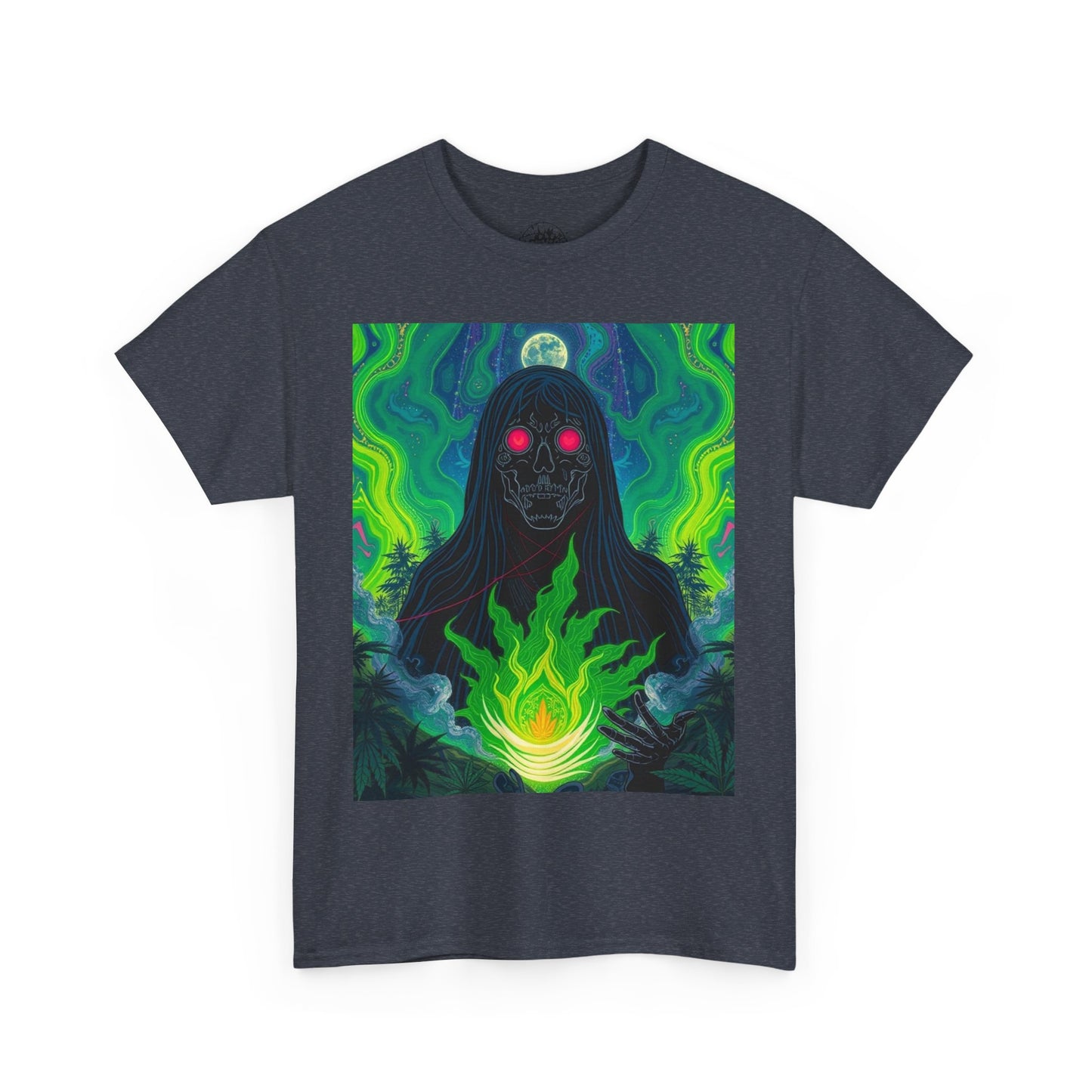 Trippy Mystical Skull Trip Unisex Tee Streetwear Alternative - 100% Cotton - Trixies