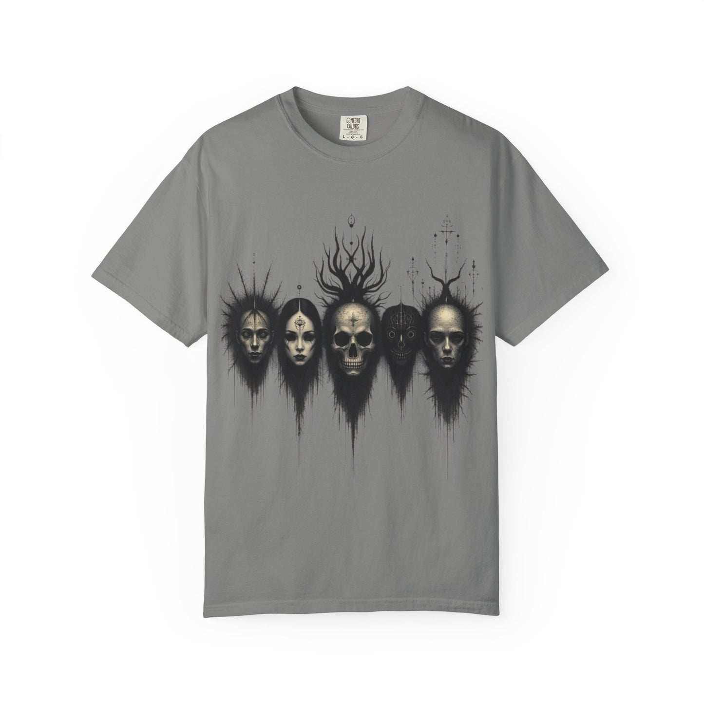 "Death Waits" T-shirt Goth Alt-Emo 100% Cotton - Imperatrixies