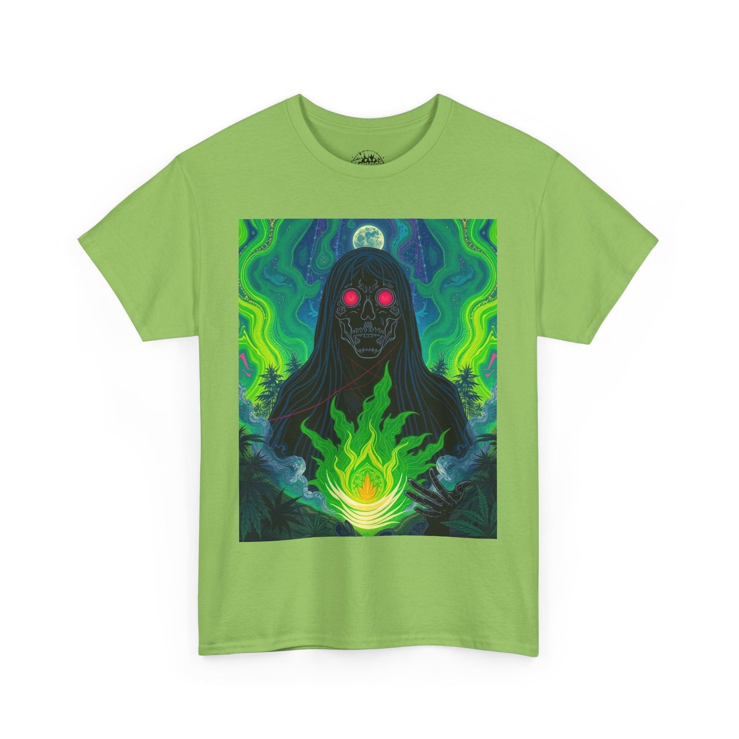 Trippy Mystical Skull Trip Unisex Tee Streetwear Alternative - 100% Cotton - Trixies