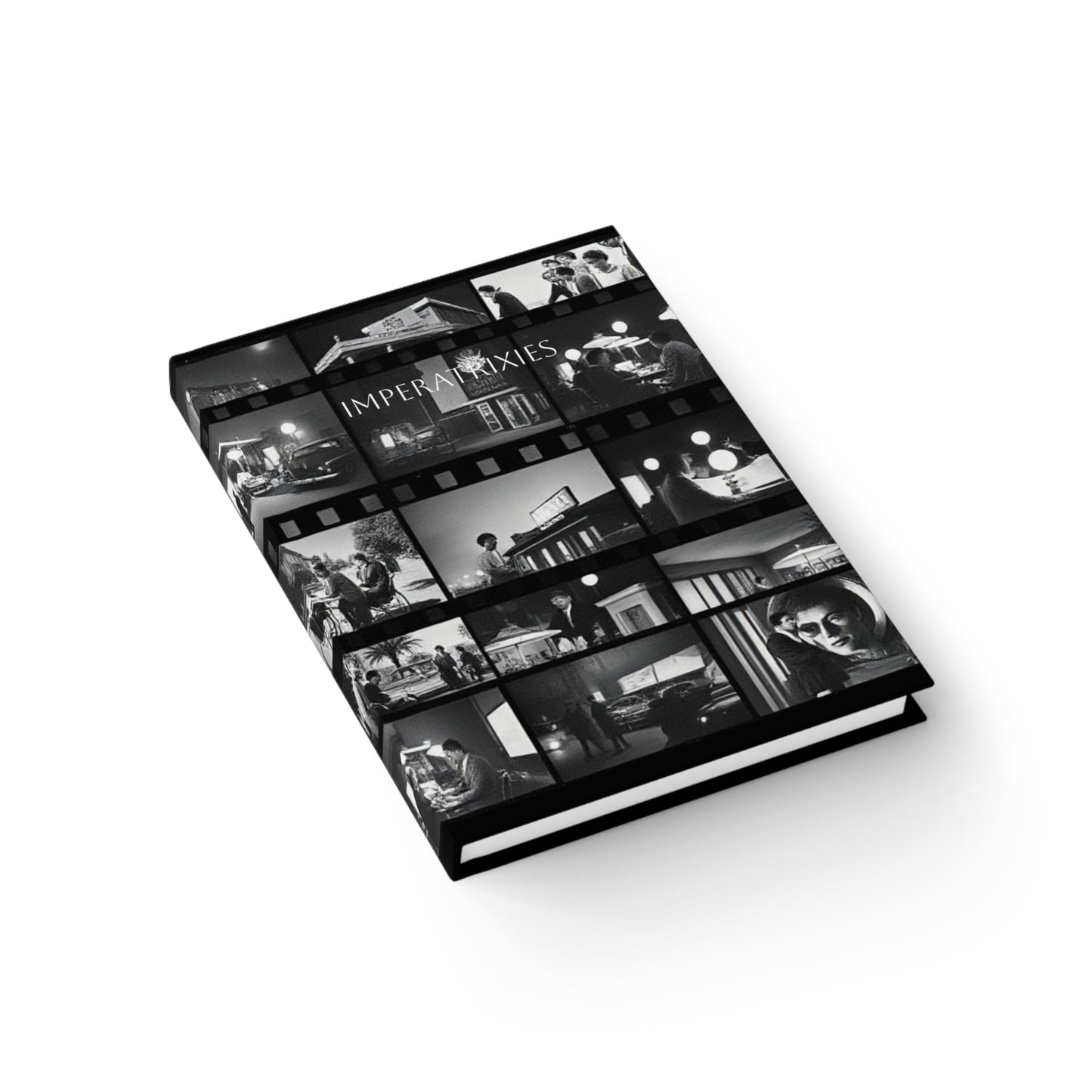 Imperatrixies Vintage Film Journal - Artistic Notebook for Creative Minds