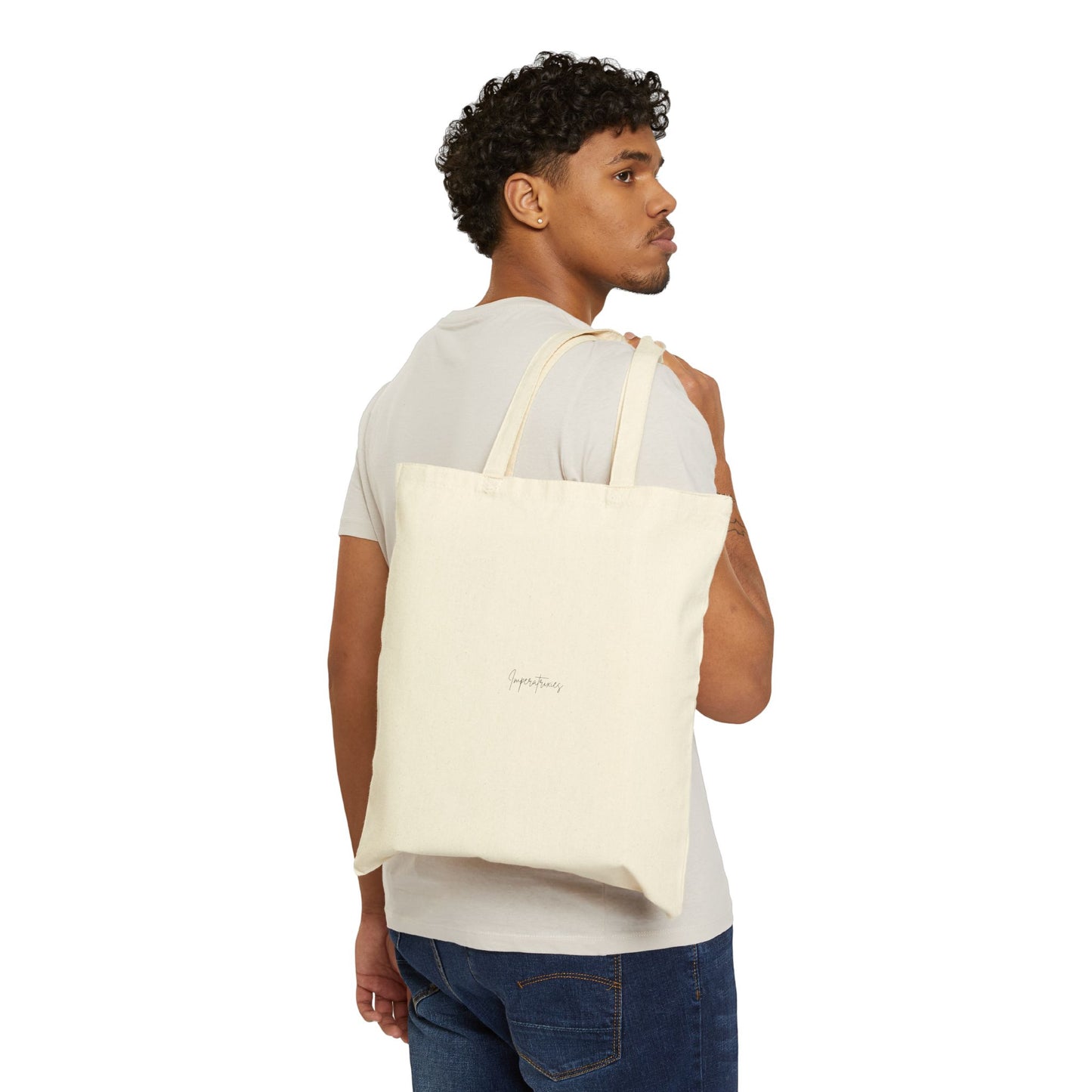 Celestial Adventure Canvas Tote Bag - Mystical Design for Dreamers