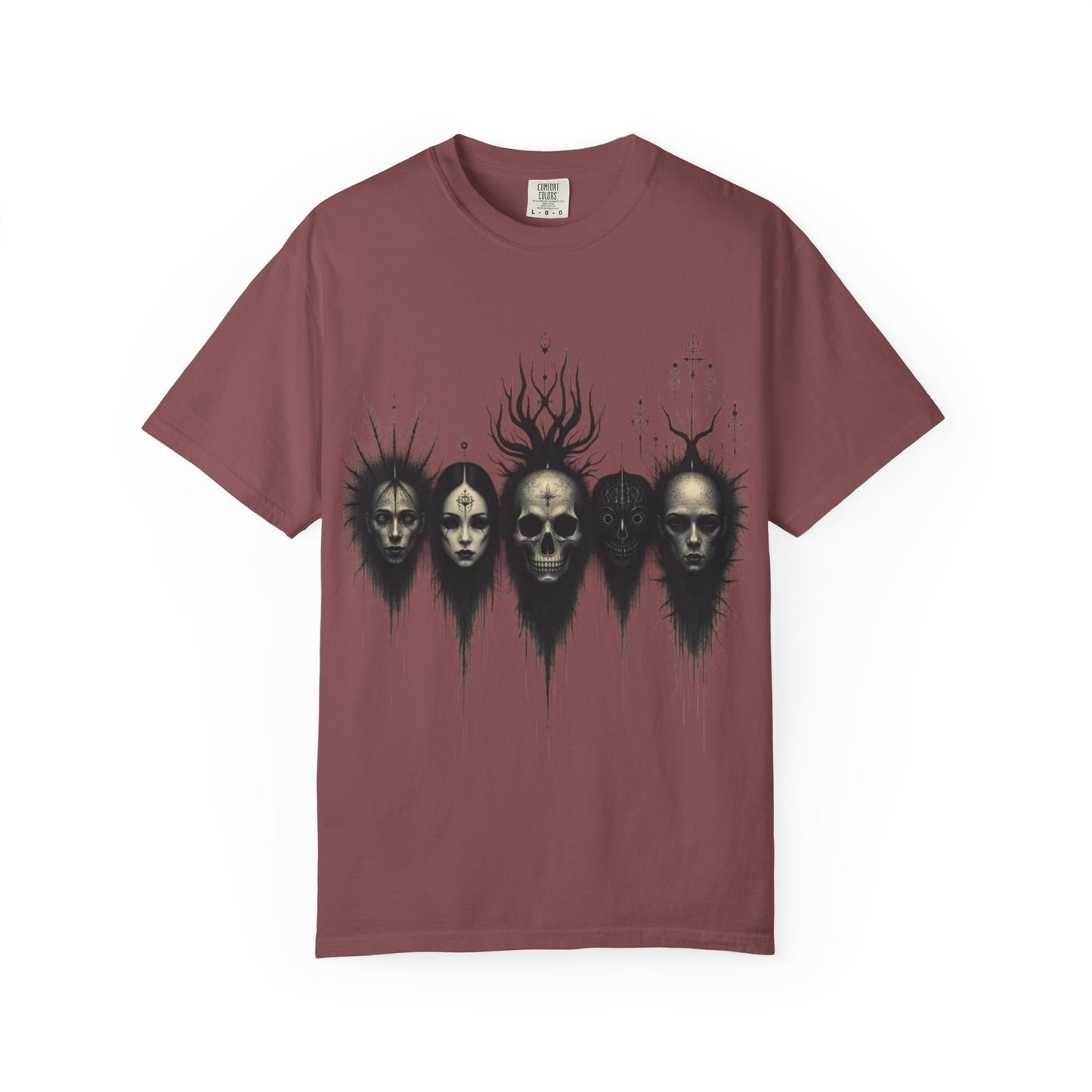 "Death Waits" T-shirt Goth Alt-Emo 100% Cotton - Imperatrixies