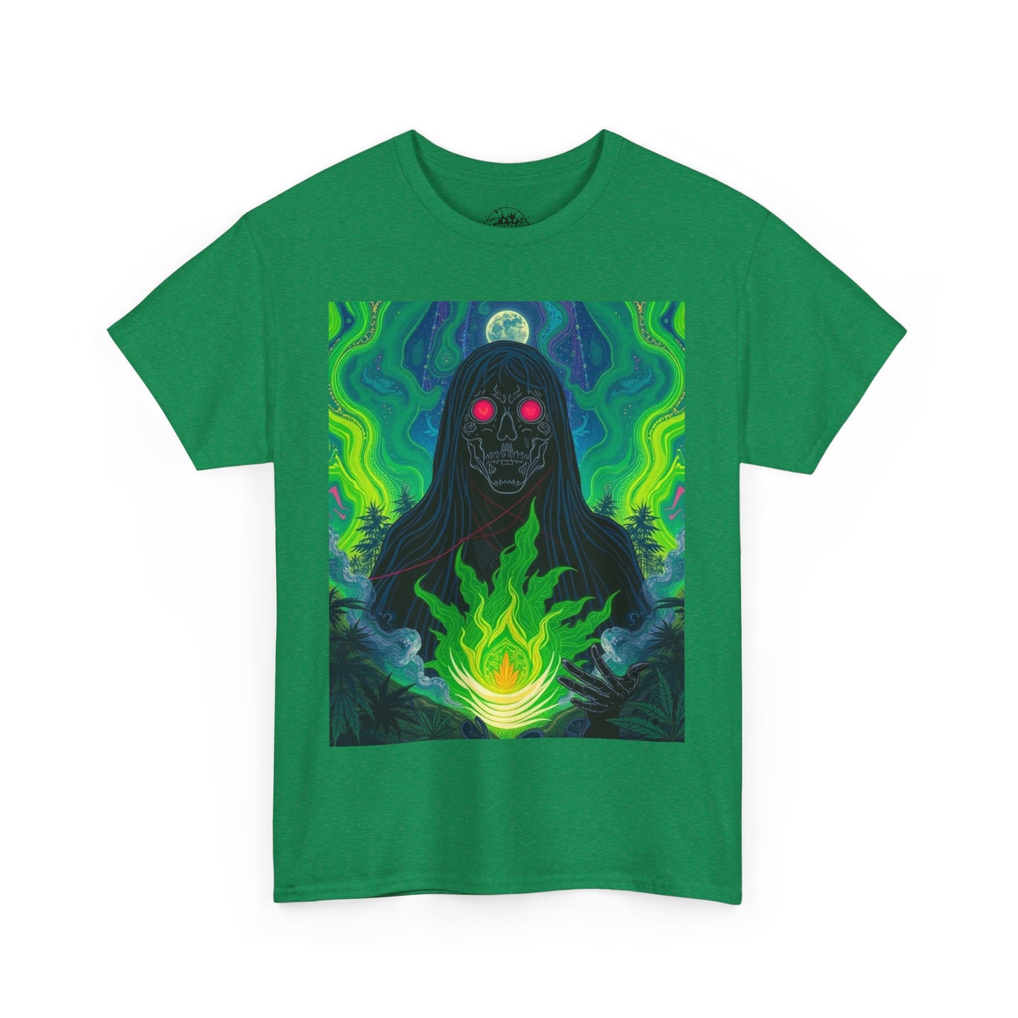 Trippy Mystical Skull Trip Unisex Tee Streetwear Alternative - 100% Cotton - Trixies