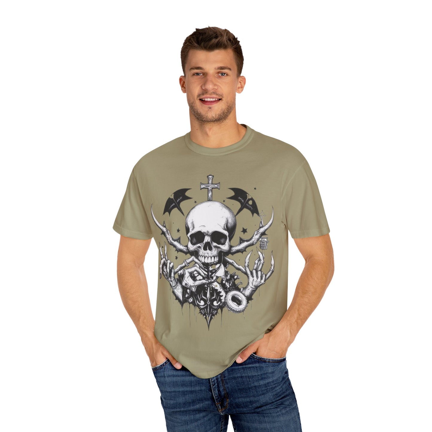 Alt Goth Skull Graphic Unisex T-Shirt - imperatrixies