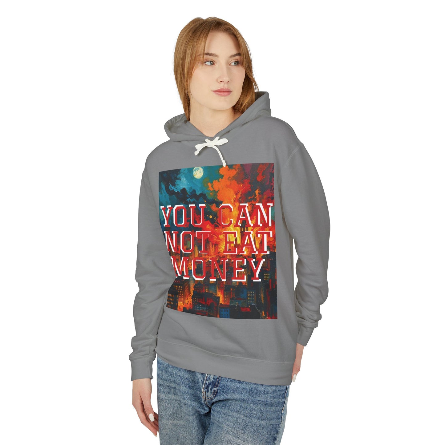 "You Can't Eat Money" Hoodie - Unisex 100% Cotton - imperatrixies