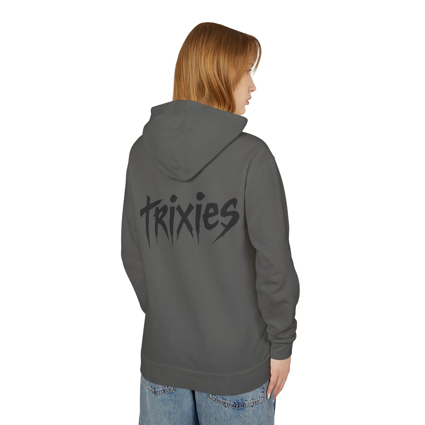 Urban Art Unisex Lightweight Hooded Sweatshirt - 'Trixies'
