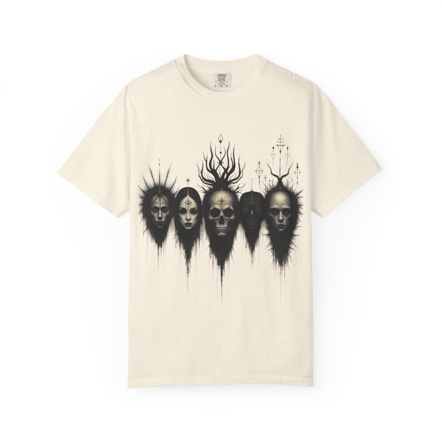 "Death Waits" T-shirt Goth Alt-Emo 100% Cotton - Imperatrixies