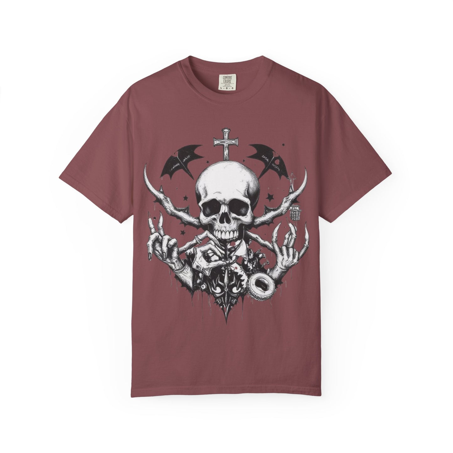 Alt Goth Skull Graphic Unisex T-Shirt - imperatrixies