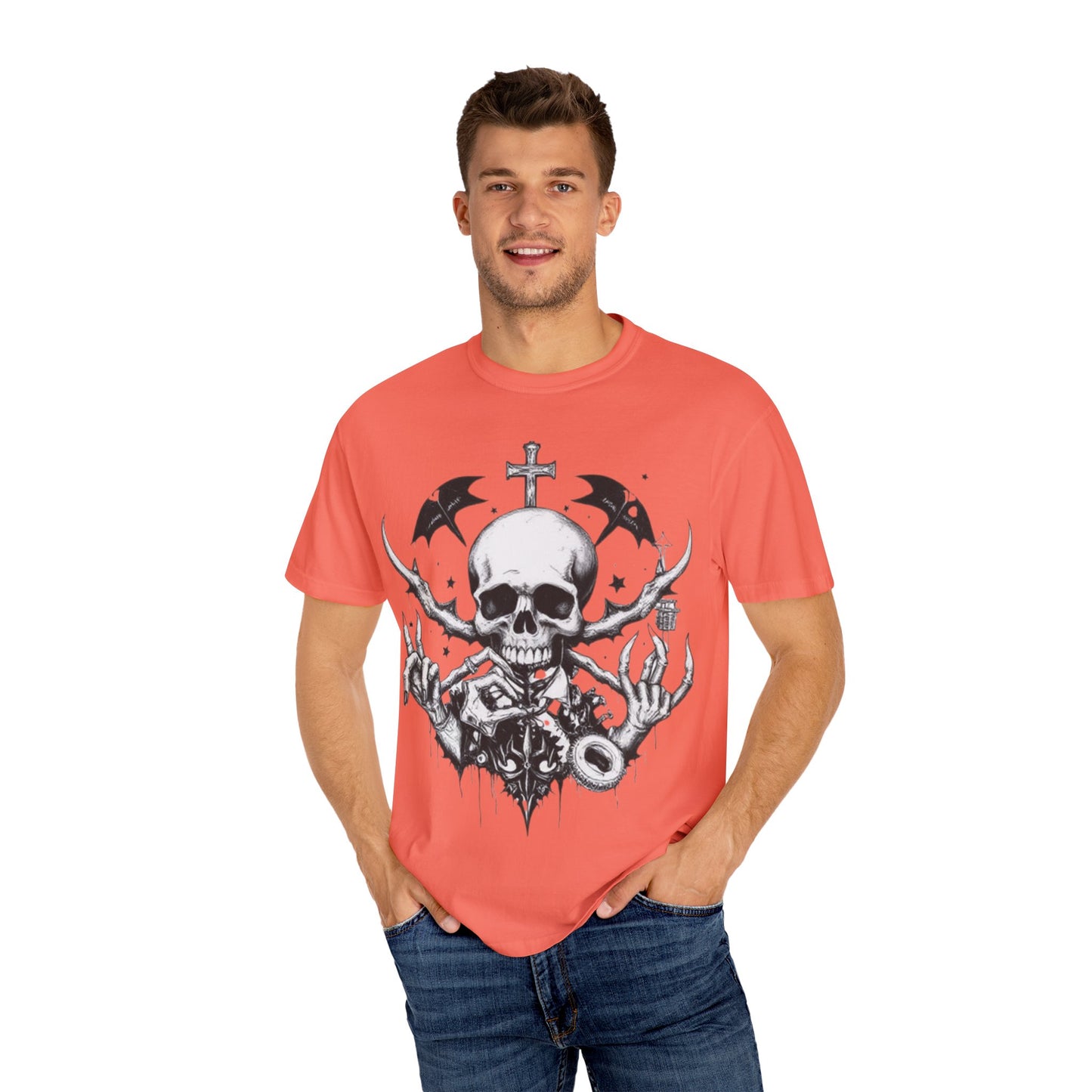 Alt Goth Skull Graphic Unisex T-Shirt - imperatrixies