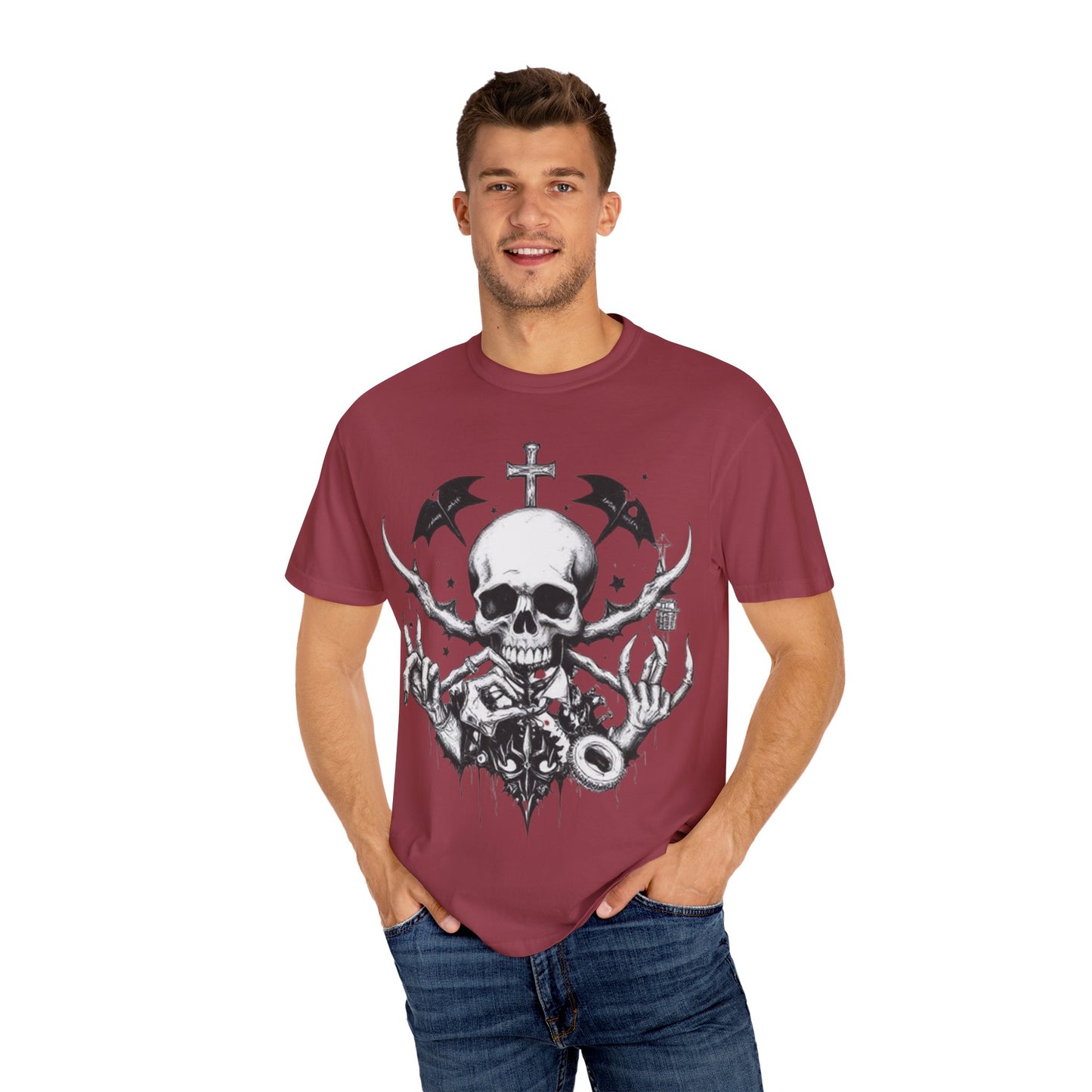 Alt Goth Skull Graphic Unisex T-Shirt - imperatrixies