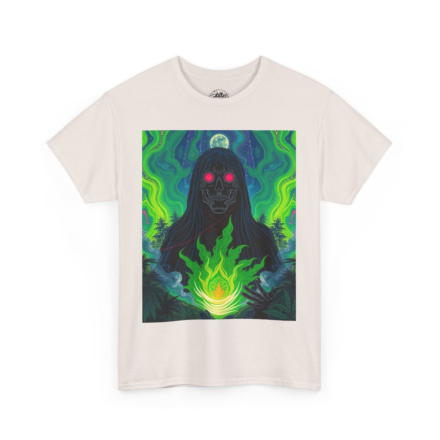 Trippy Mystical Skull Trip Unisex Tee Streetwear Alternative - 100% Cotton - Trixies